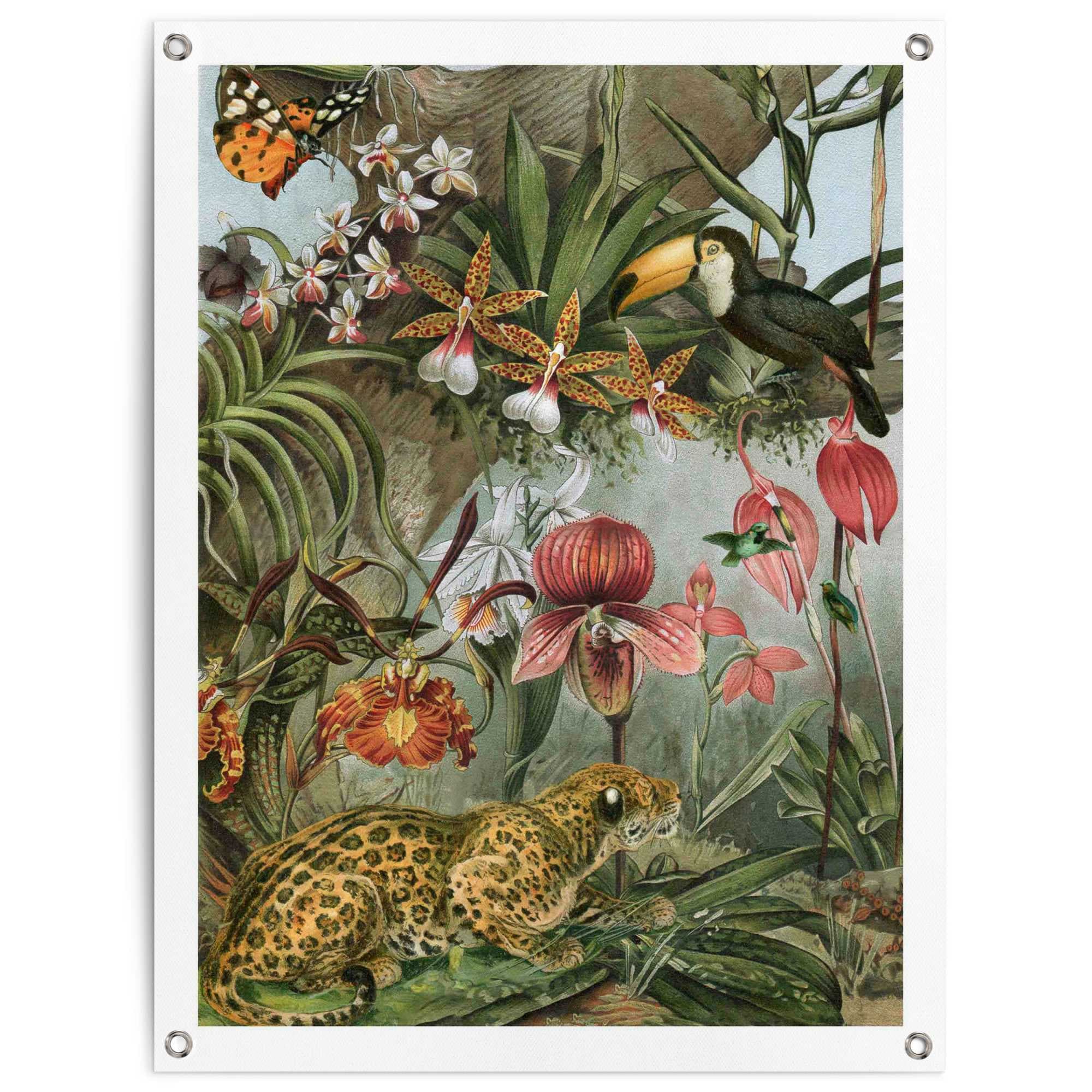 Image of Reinders Poster "Dschungelblumen" Outdoor für Garten oder Balkon