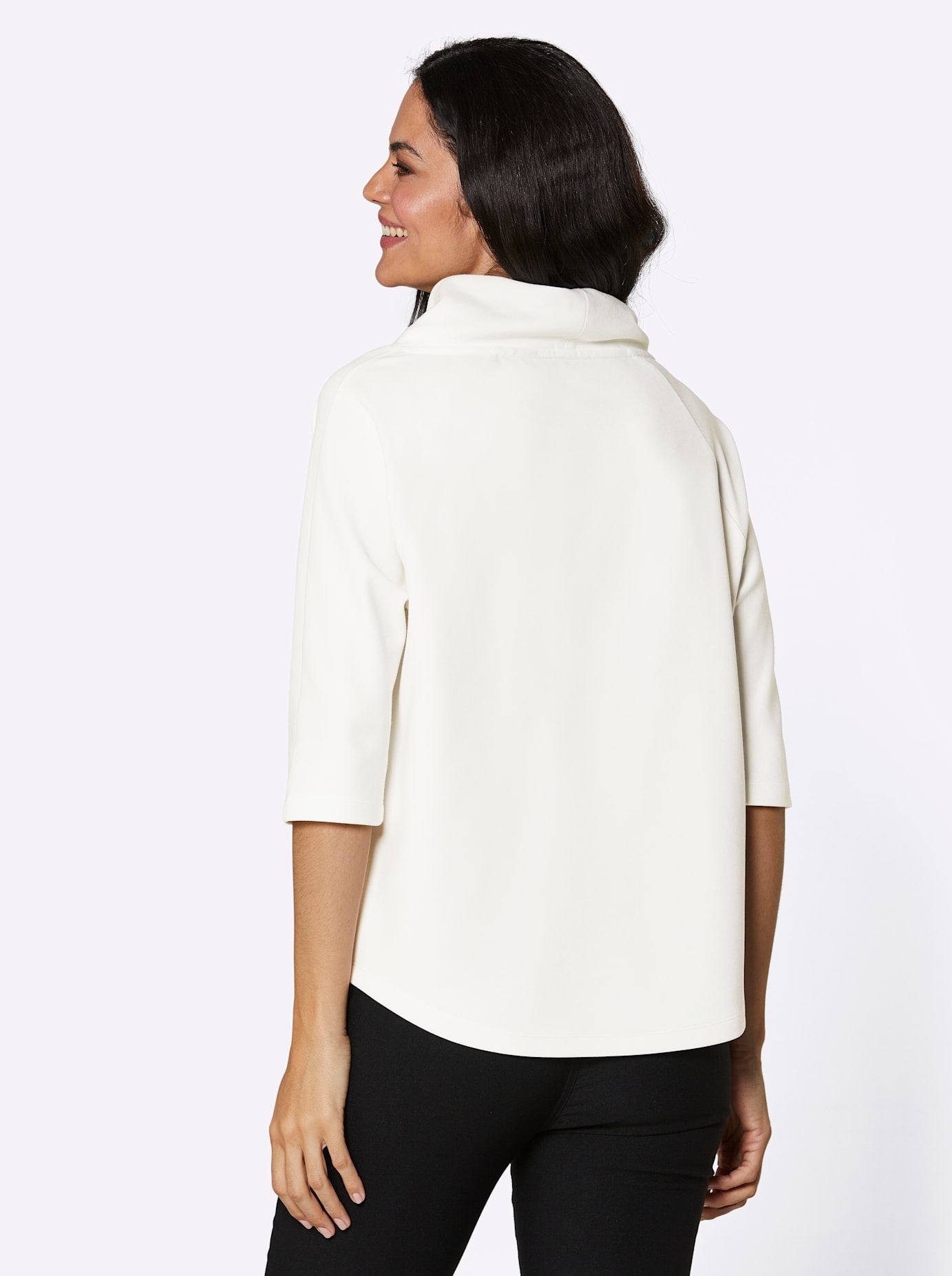 CREATION L PREMIUM 3/4-Arm-Shirt »Modal-Shirt«, (1 tlg.)