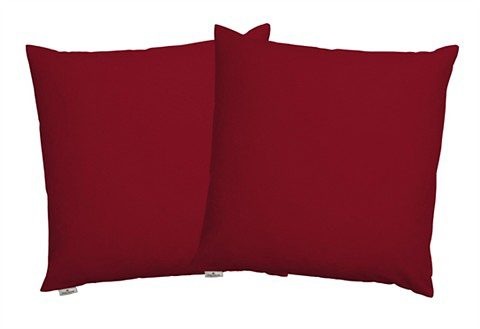 TOM TAILOR HOME Dekokissen »Dove«, unifarben, Kissenhüllen ohne Füllung, 2er Pack
