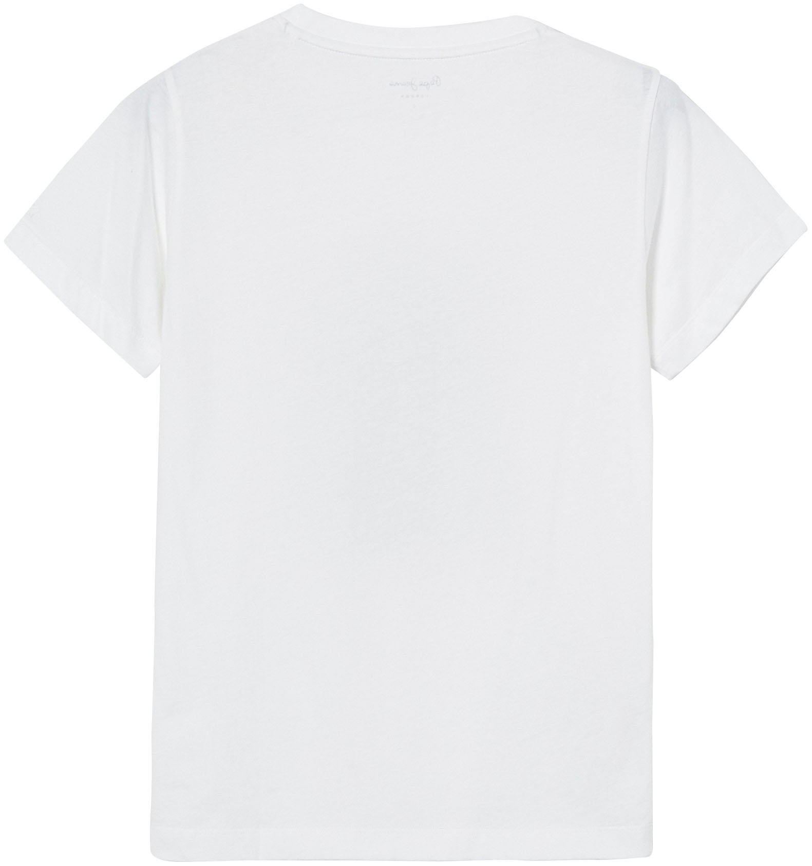 Pepe Jeans T-Shirt »SONYA«, in confortablement Passform figurbetonter Frontprint Acheter markentypischem tollem und mit