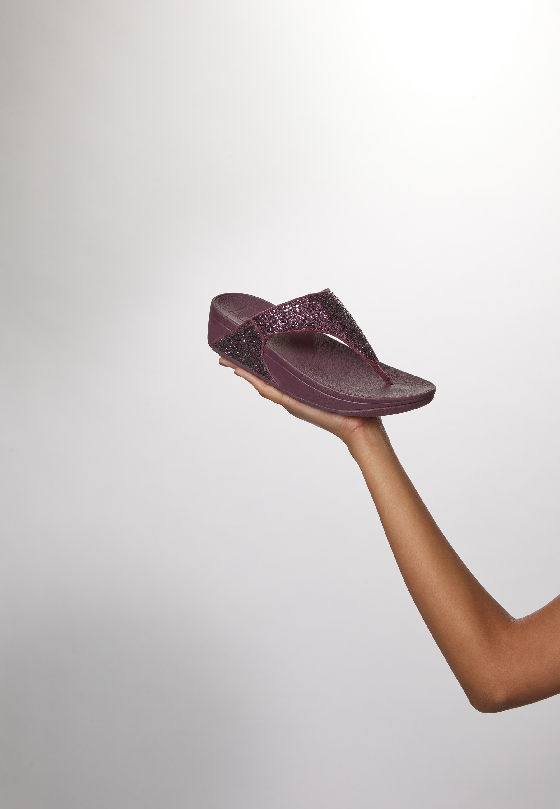 Fitflop Dianette »Lulu«, Sommerschuh mit Glitter Bandage