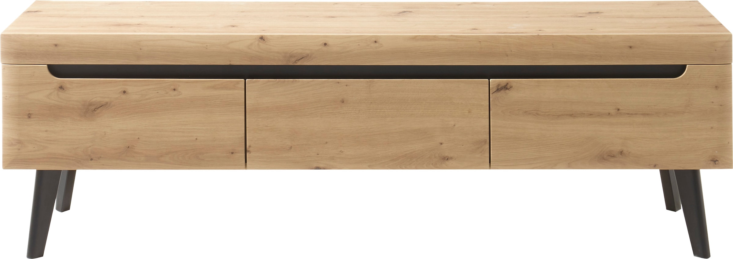 INOSIGN Lowboard »Lowboard Torge, im skandinavischen Design, zwei Schubkästen«, (1 St.), abgeschrägte Füsse; in zwei Farben und Grössen erhältlich