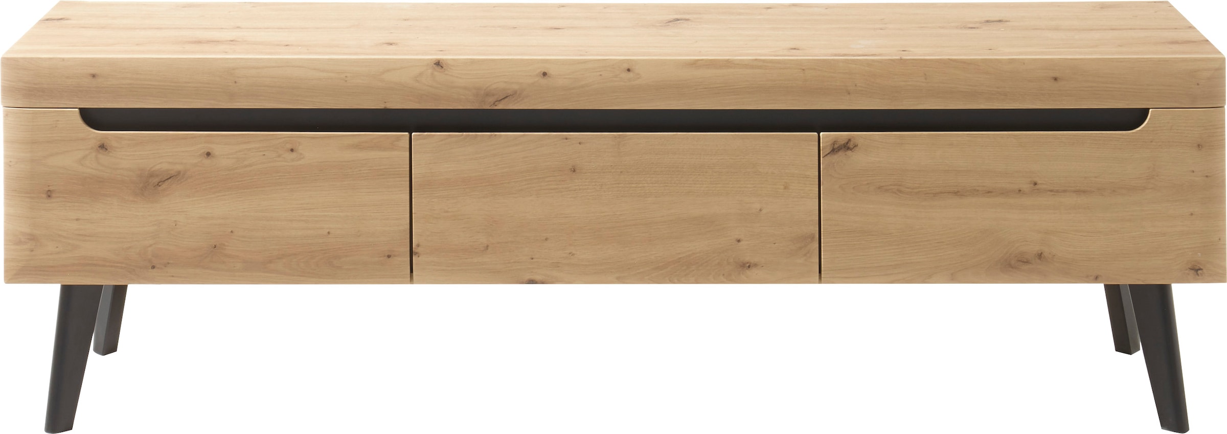 INOSIGN Lowboard »Torge, TV-Unterschrank, TV-Kommode, Fernsehschrank, TV-Board«, (1 St.), abgeschrägte Füsse, drei Farben, Scandi Design, 160 cm breit