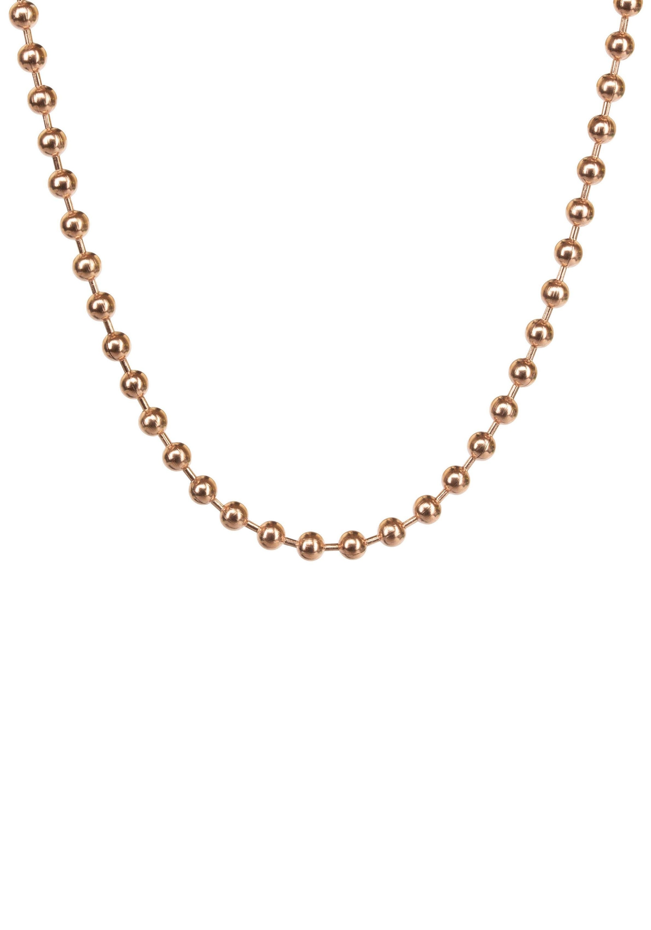 Image of Firetti Edelstahlkette »Kugelkettengliederung, 3,0 mm breit, roségoldfarben«, Made in Germany bei Ackermann Versand Schweiz