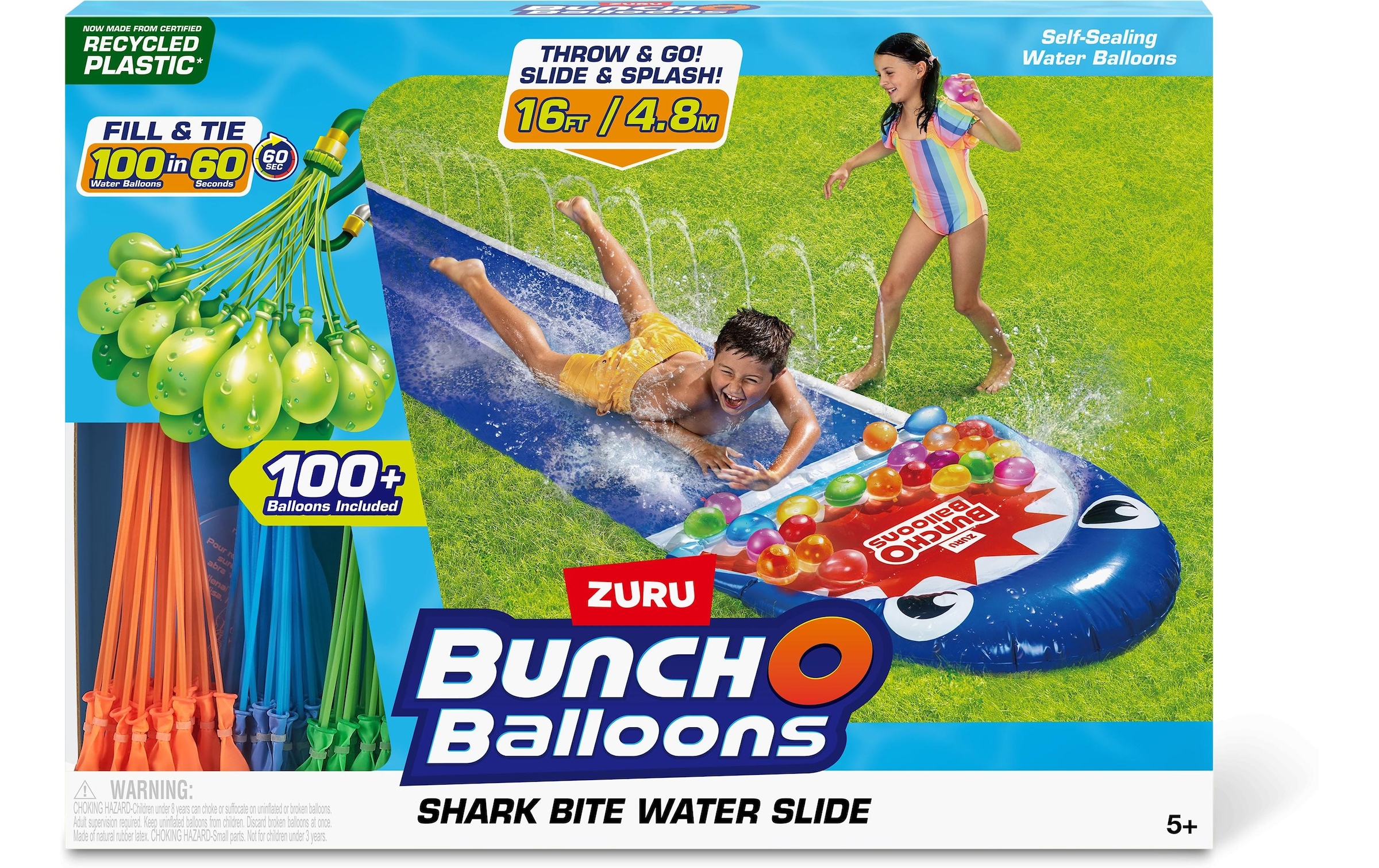 ZURU Toboggan aquatique »Hai Bunch O Balloons«