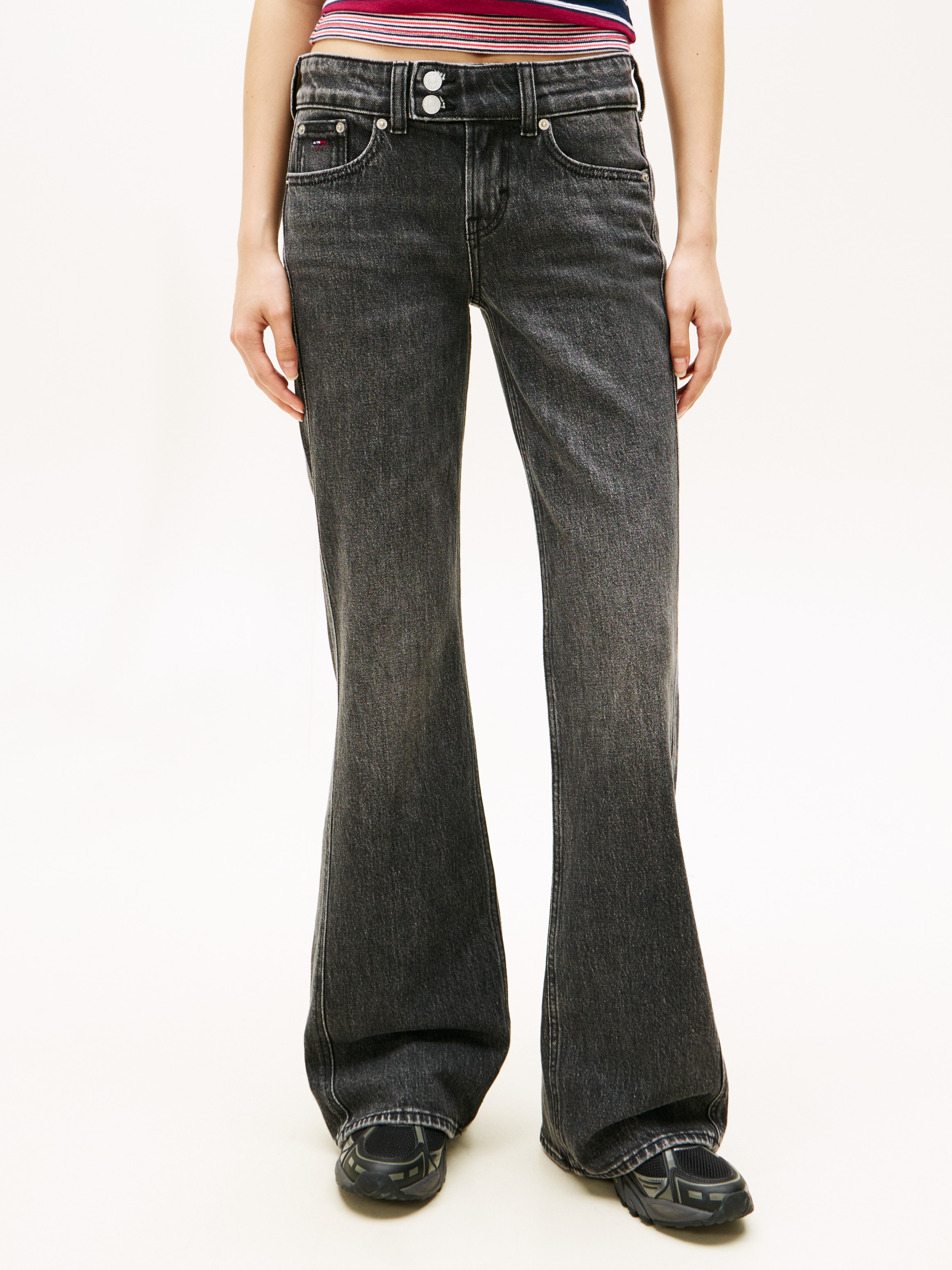Image of Tommy Jeans Bootcut-Jeans "SIA LOW BOOTCUT"