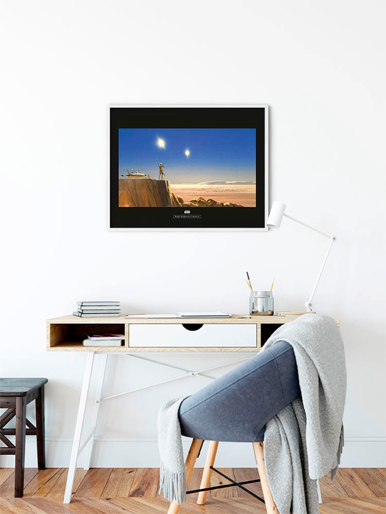 Komar Bild »Star Wars Classic RMQ Mos Eisley Edge«, Star Wars, (1 St.), Wandbild zur Dekoration im Kinderzimmer - ohne Rahmen