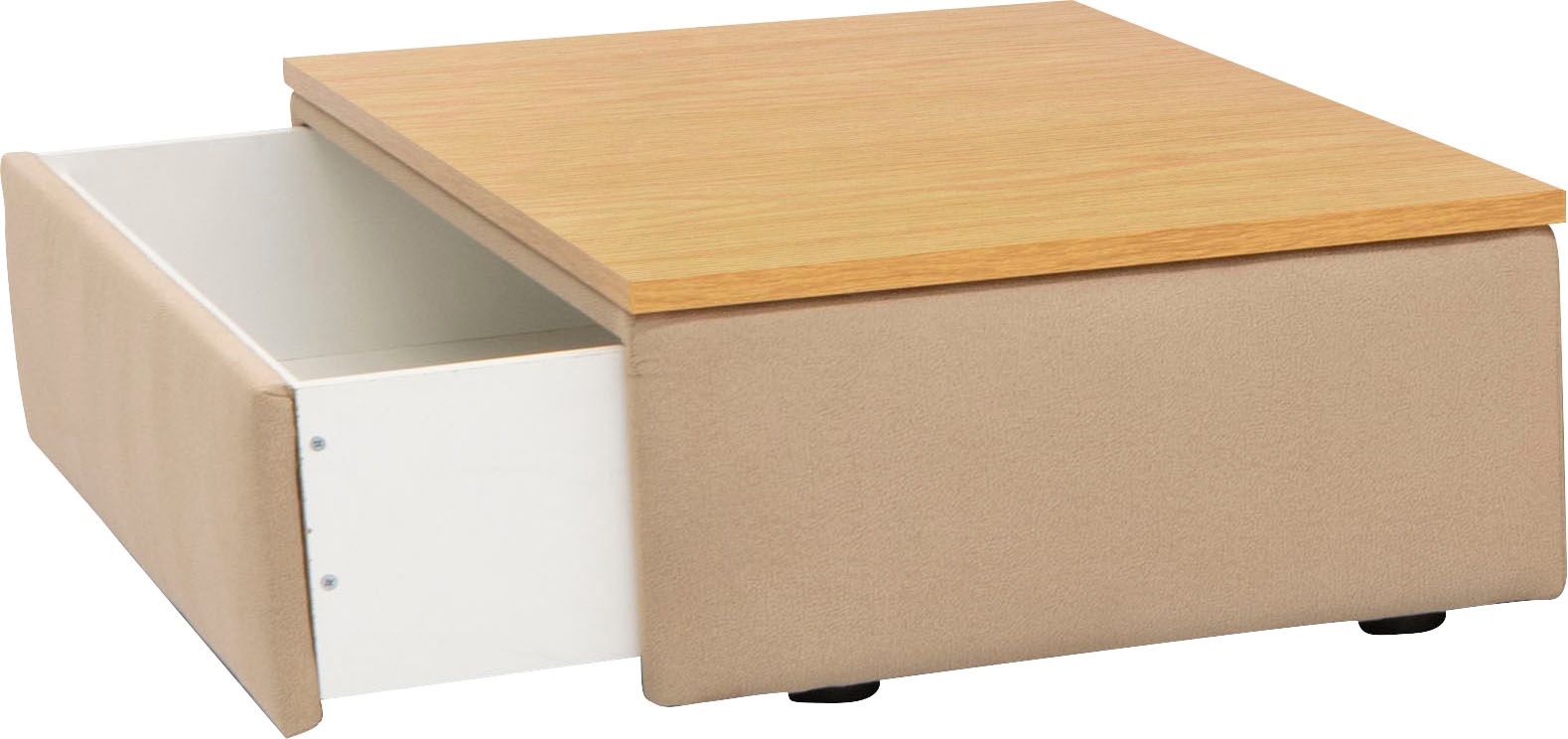 Image of andas Stauraumhocker »Familienzeit«, Modulhocker mt Schubkasten, passend zur Modulserie bei Ackermann Versand Schweiz