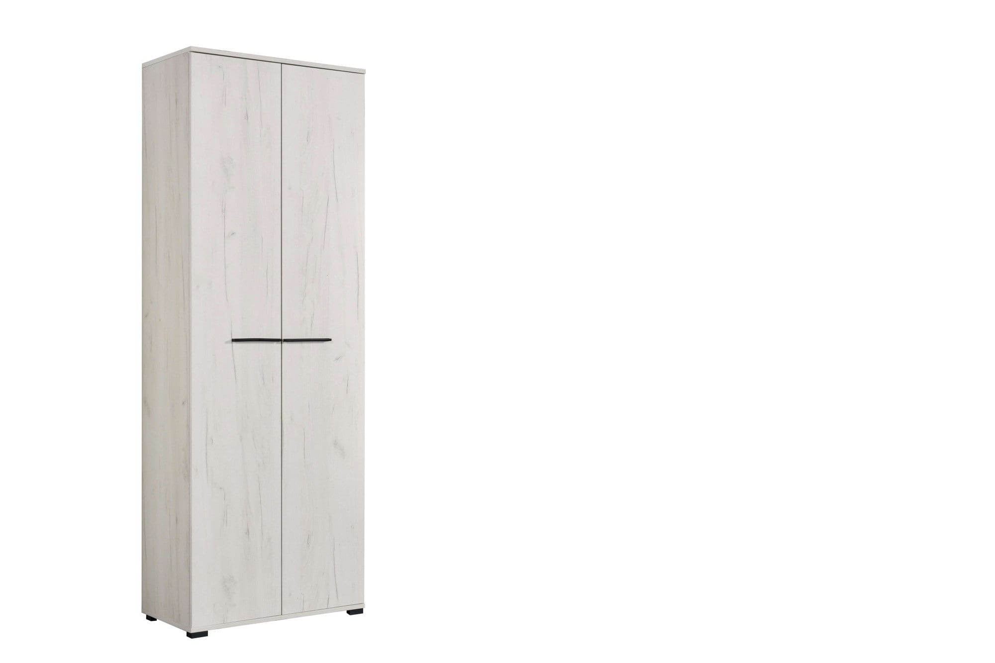 Home affaire Armoire vestiaire »Lorca Drehtürenschrank, Dielenschrank , Flurschrank, Mehrzweckschrank« Design moderne effet chêne avec chants ABS, 2 portes