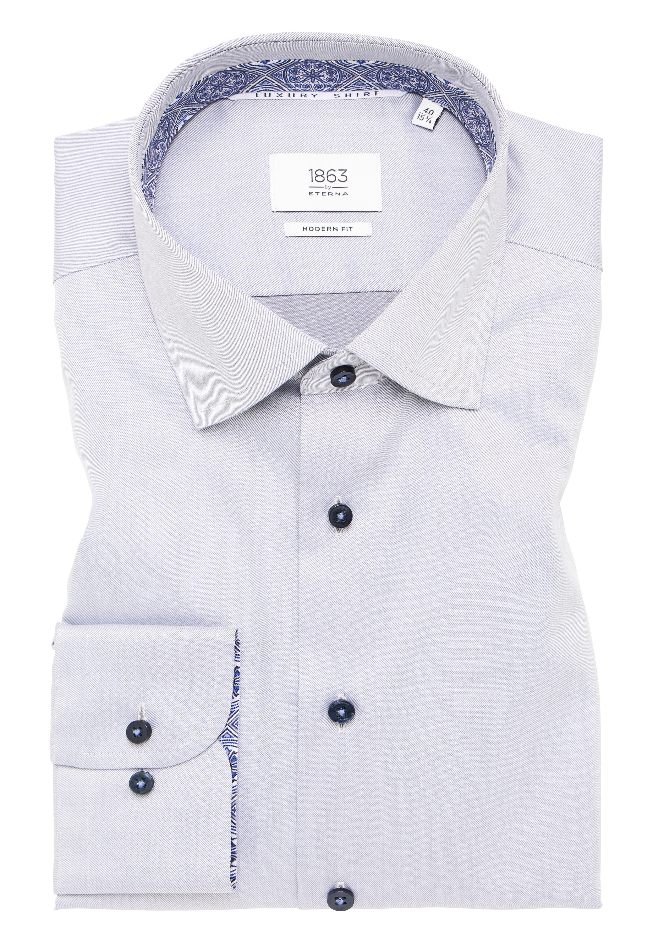 Eterna Chemise à manches longues »MODERN FIT« NON IRON (sans repassage)