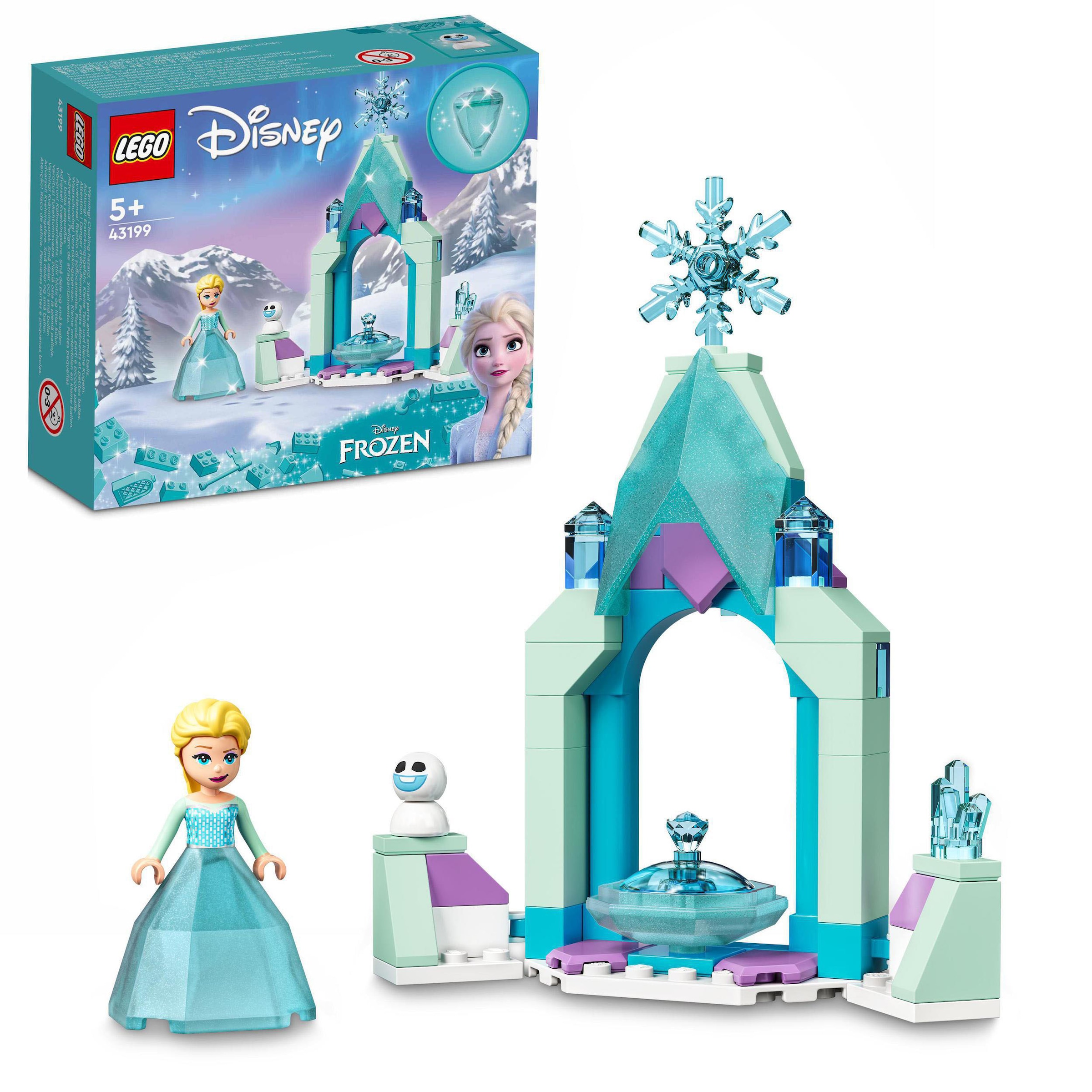 Image of LEGO® Konstruktionsspielsteine »Elsas Schlosshof (43199), LEGO® Disney«, (53 St.) bei Ackermann Versand Schweiz