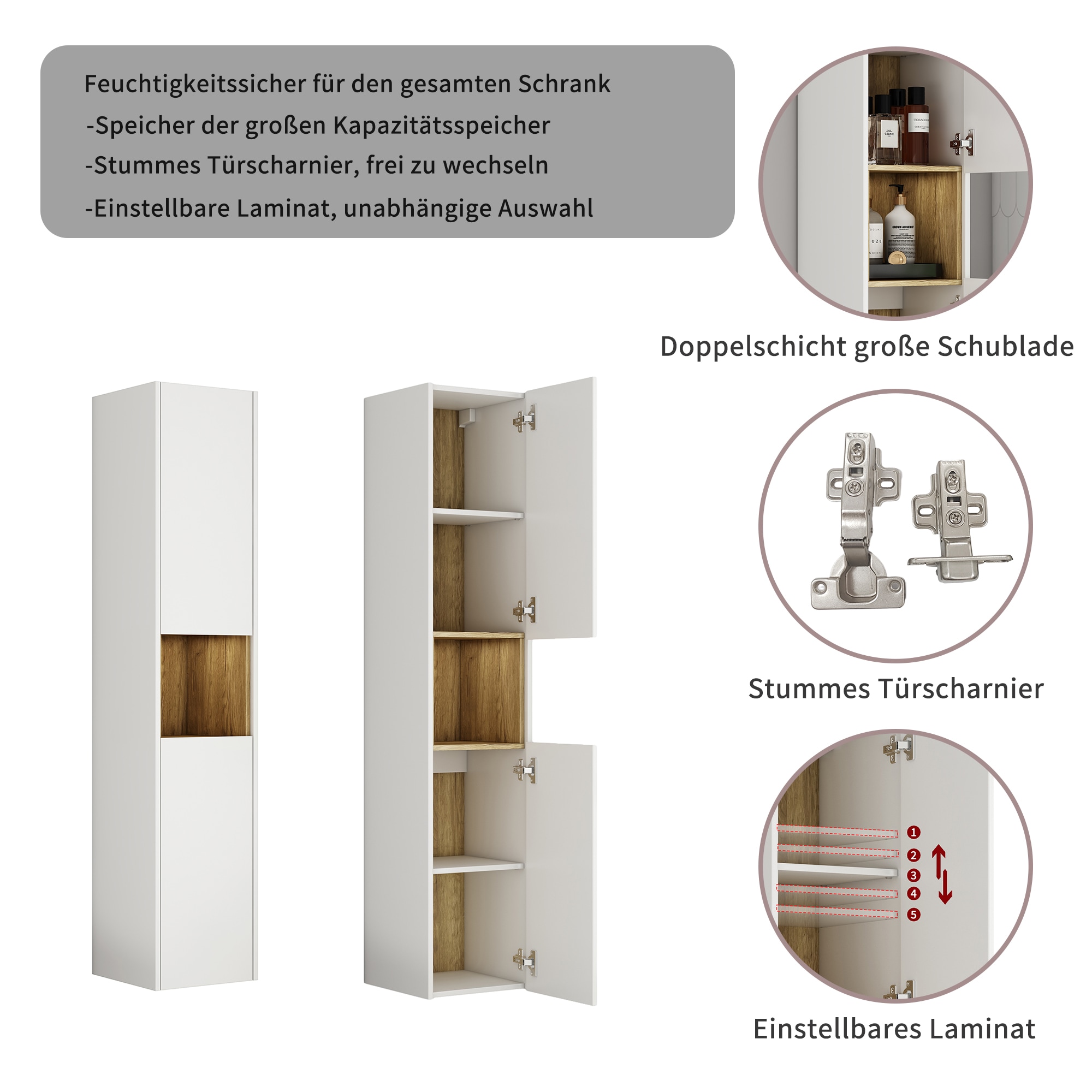 welltime Hochschrank »VALENCIA«