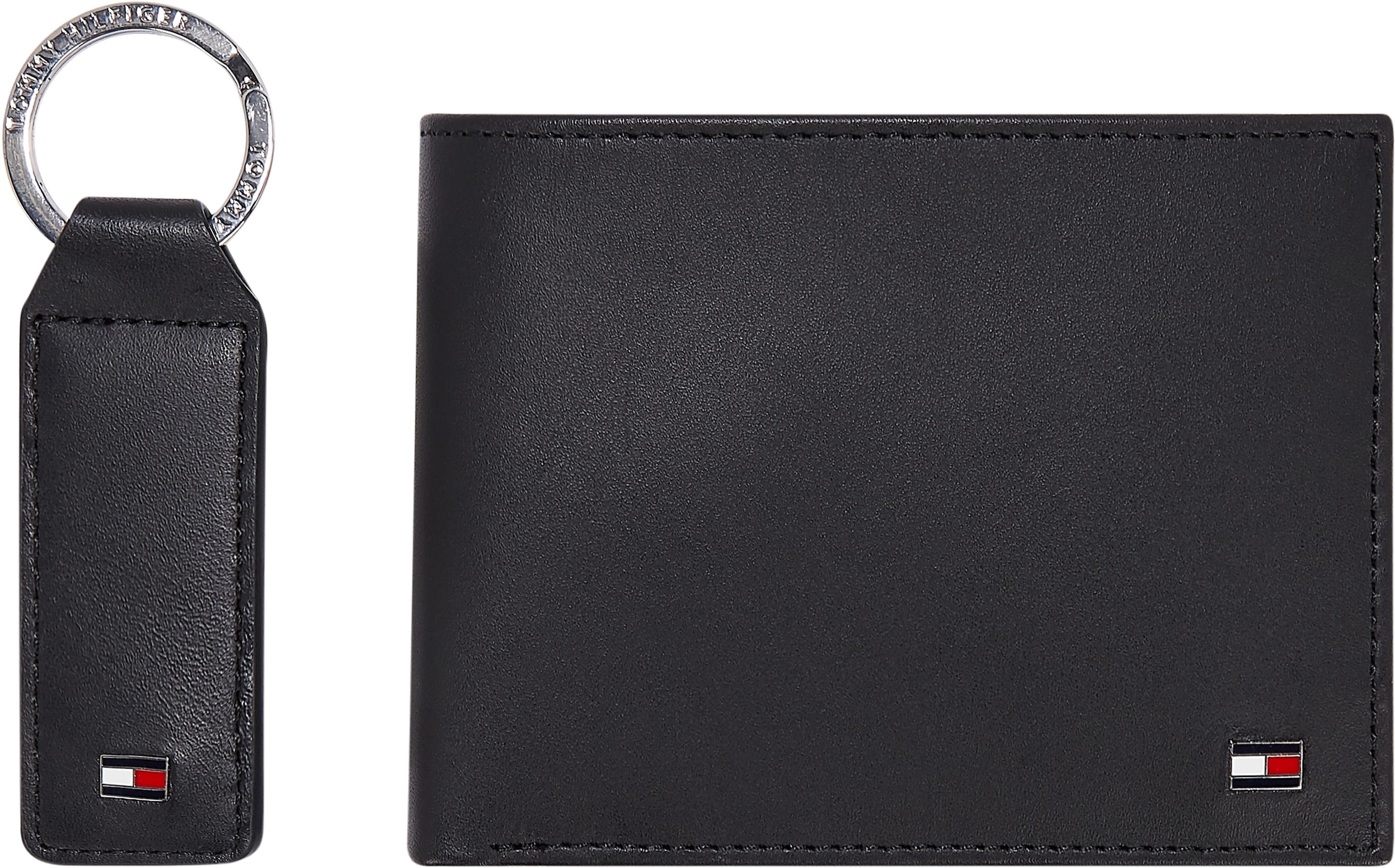 Image of Tommy Hilfiger Geldbörse "GP ETON CC AND COIN PCKT KEYFOB" Geldbeutel Geschenkset Portemonnaie