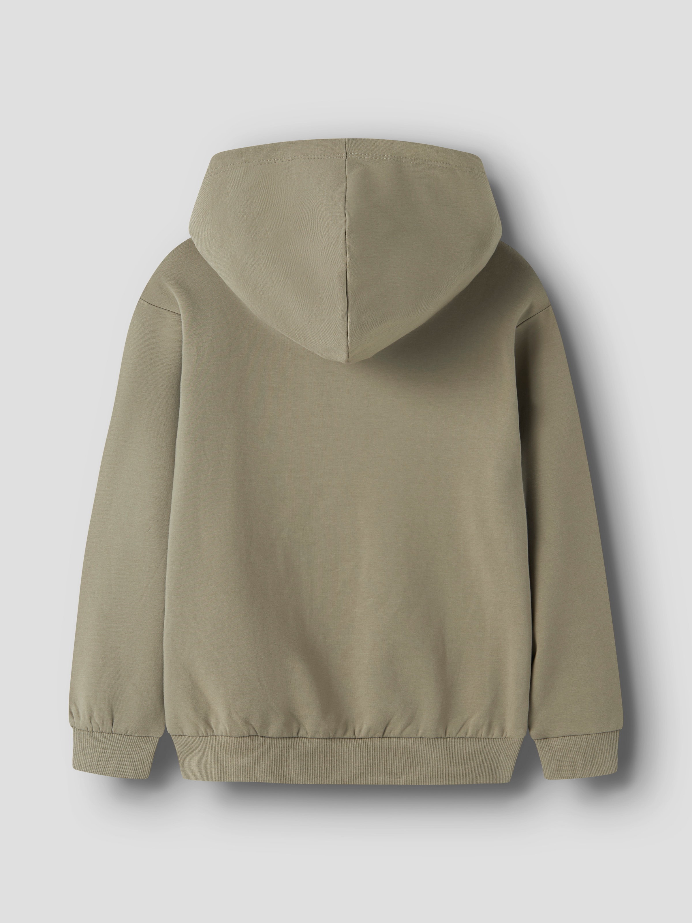 Name It Sweat à capuche »NKMVUGO LS NREG SWEAT WH BRU«, Mélange de coton, coupe régulière, imprimé
