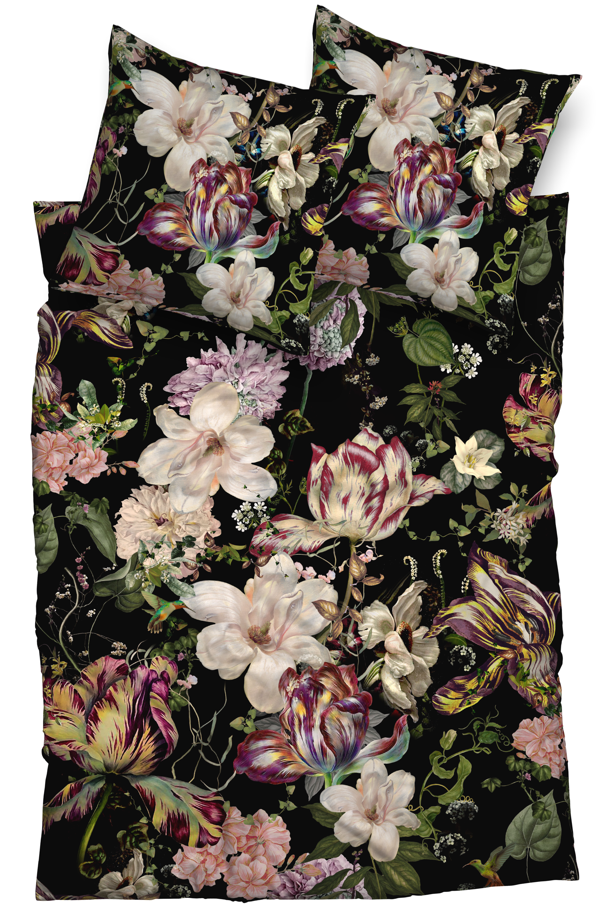 CASATEX Linge de lit »Nightflowers« 2 floral, stylé et élégant