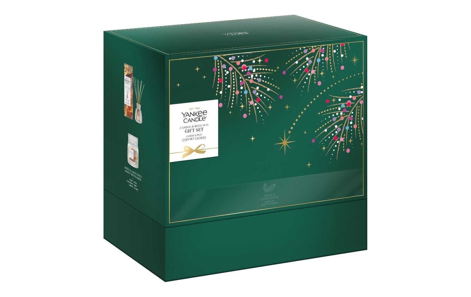 Image of Yankee Candle Duftkerze "Geschenkset Christmas Moments, Candle & Reed Diffuser"