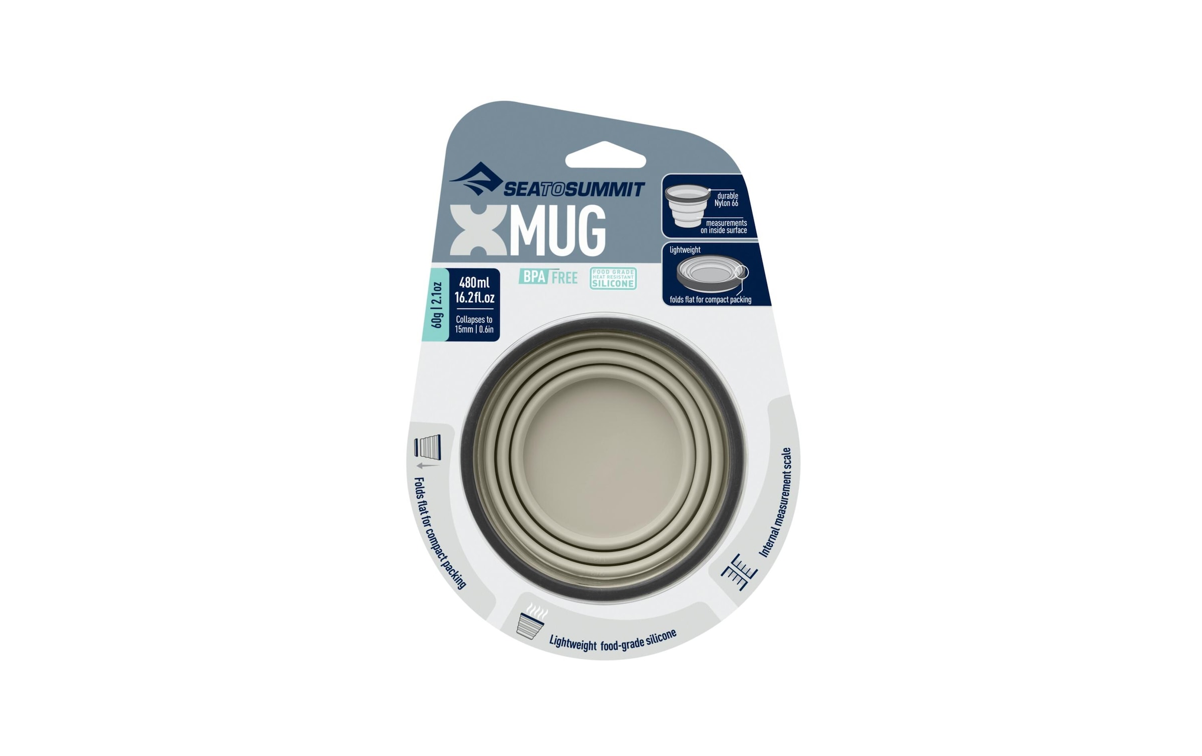 sea to summit Becher »X-Mug Sand«