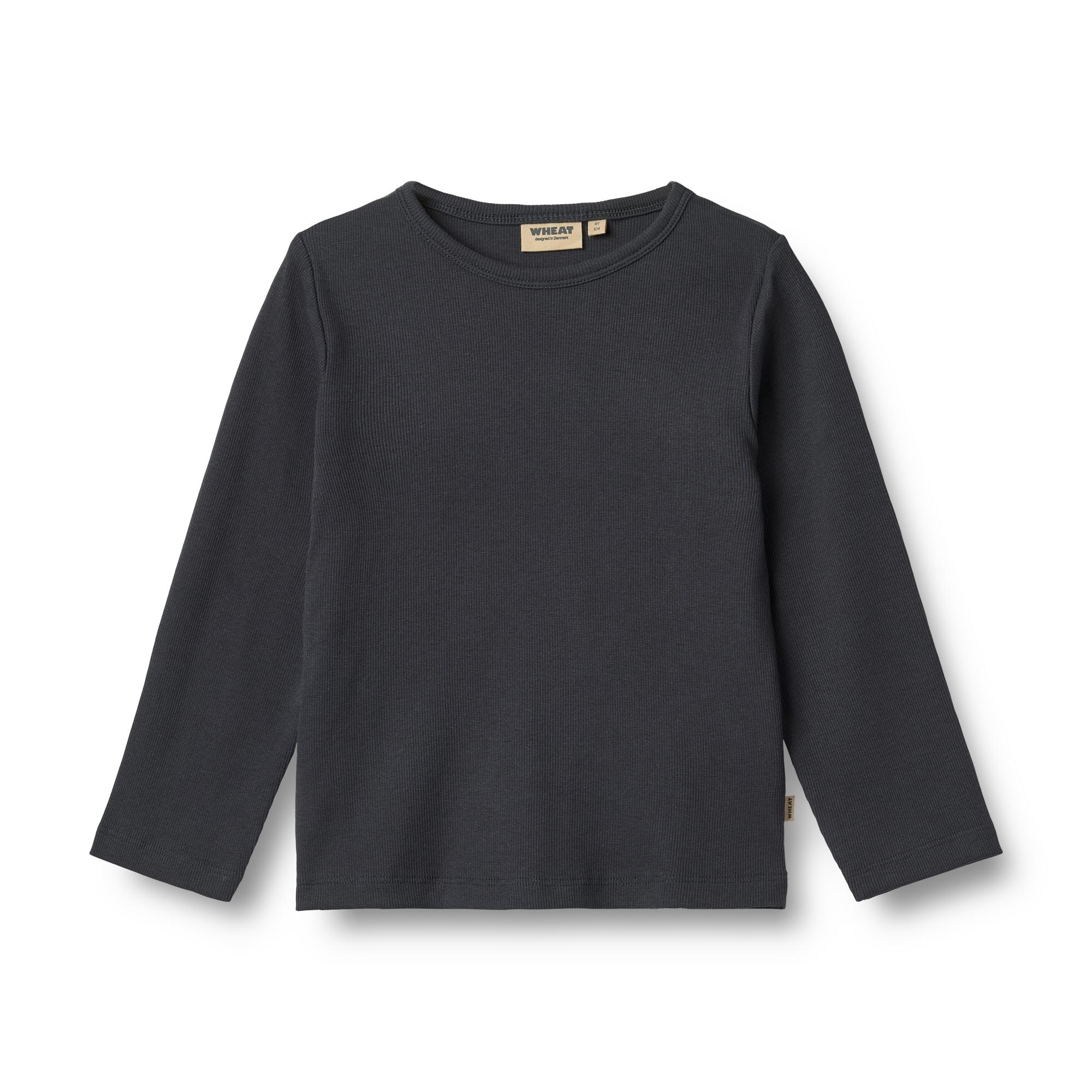 Image of WHEAT Langarmshirt "T-Shirt L/S Milo" Baumwollmischung