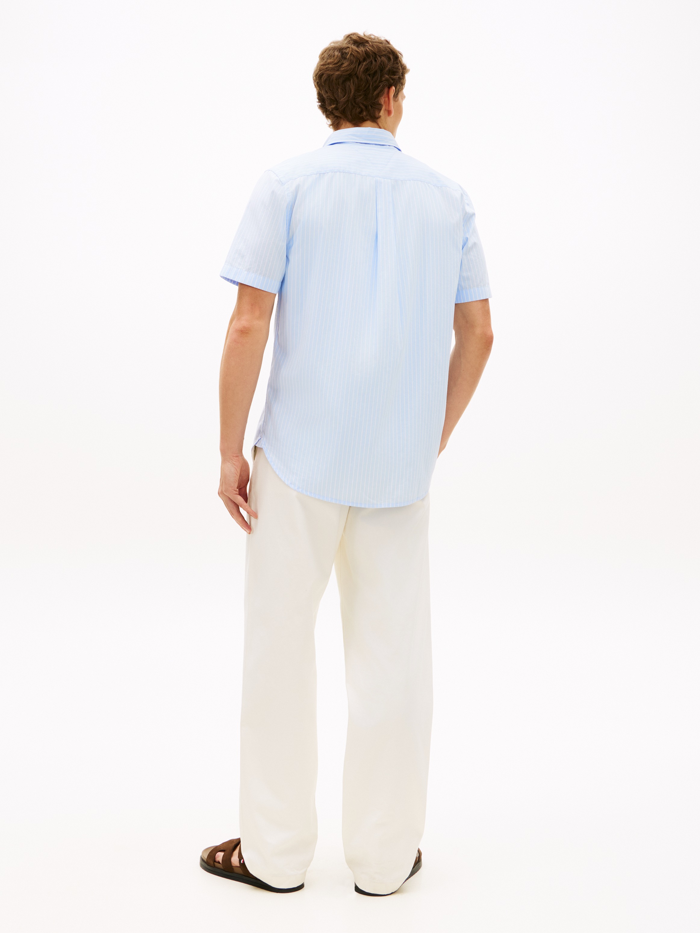 Tommy Hilfiger Chemise à manches courtes »FLEX POPLIN« Regular fit mit Button-Down-Kragen