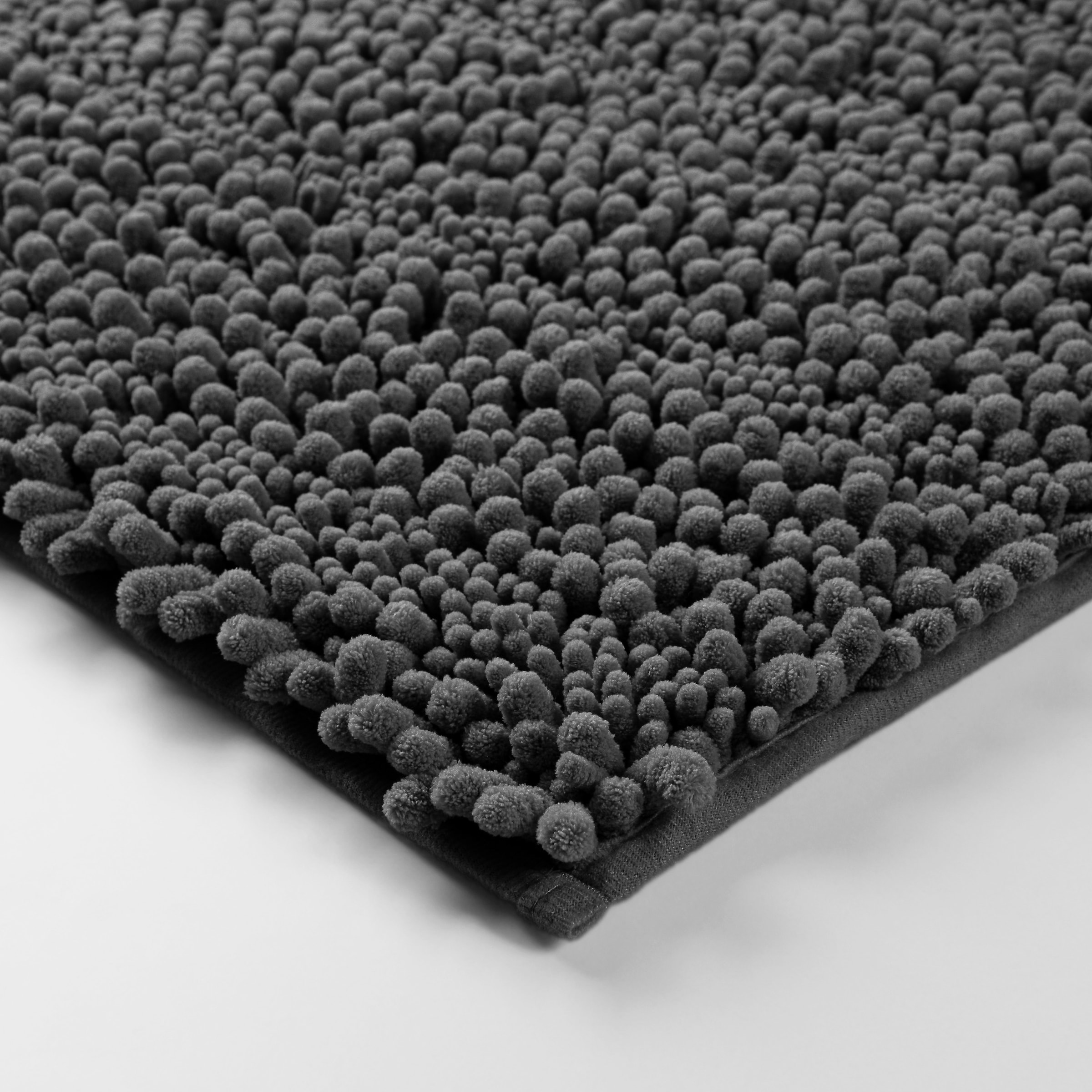 GOODproduct Tapis de bain »Torrni« Höhe 22 mm revêtement antidérapant Séchage rapide | compatible chauffage au sol Badteppich, getuftet, modern, Uni, antirutsch, flauschig, hochflor