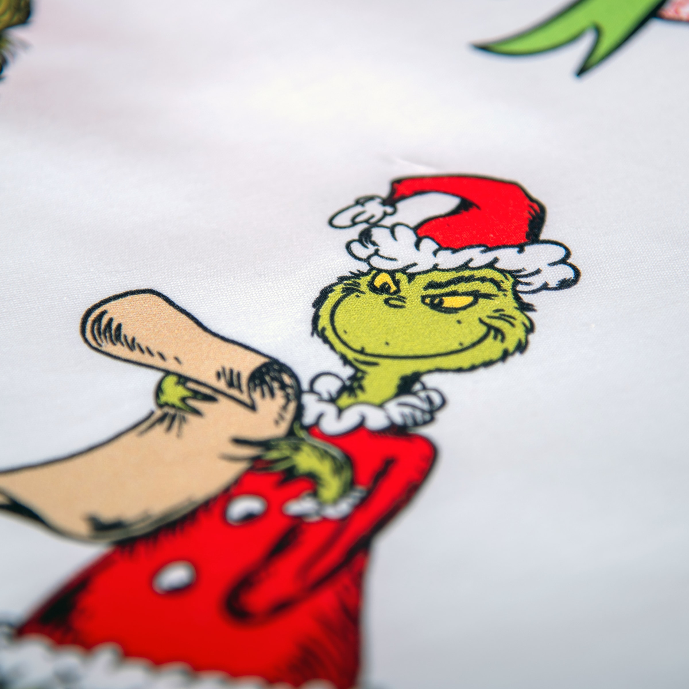The Grinch Linge de lit réversible »Grinch« 2 cuis avec motif mignon en allover