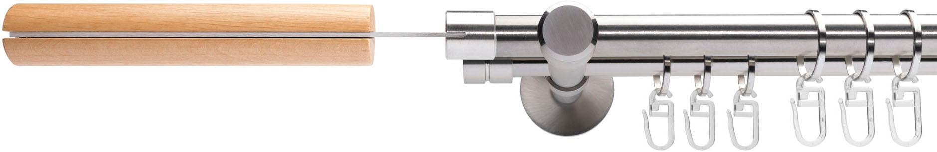 Image of Liedeco Gardinenstange »Stil Kolding«, 2 läufig-läufig, Fixmass, 2-läufig im Fixmass Ø 16 mm bei Ackermann Versand Schweiz