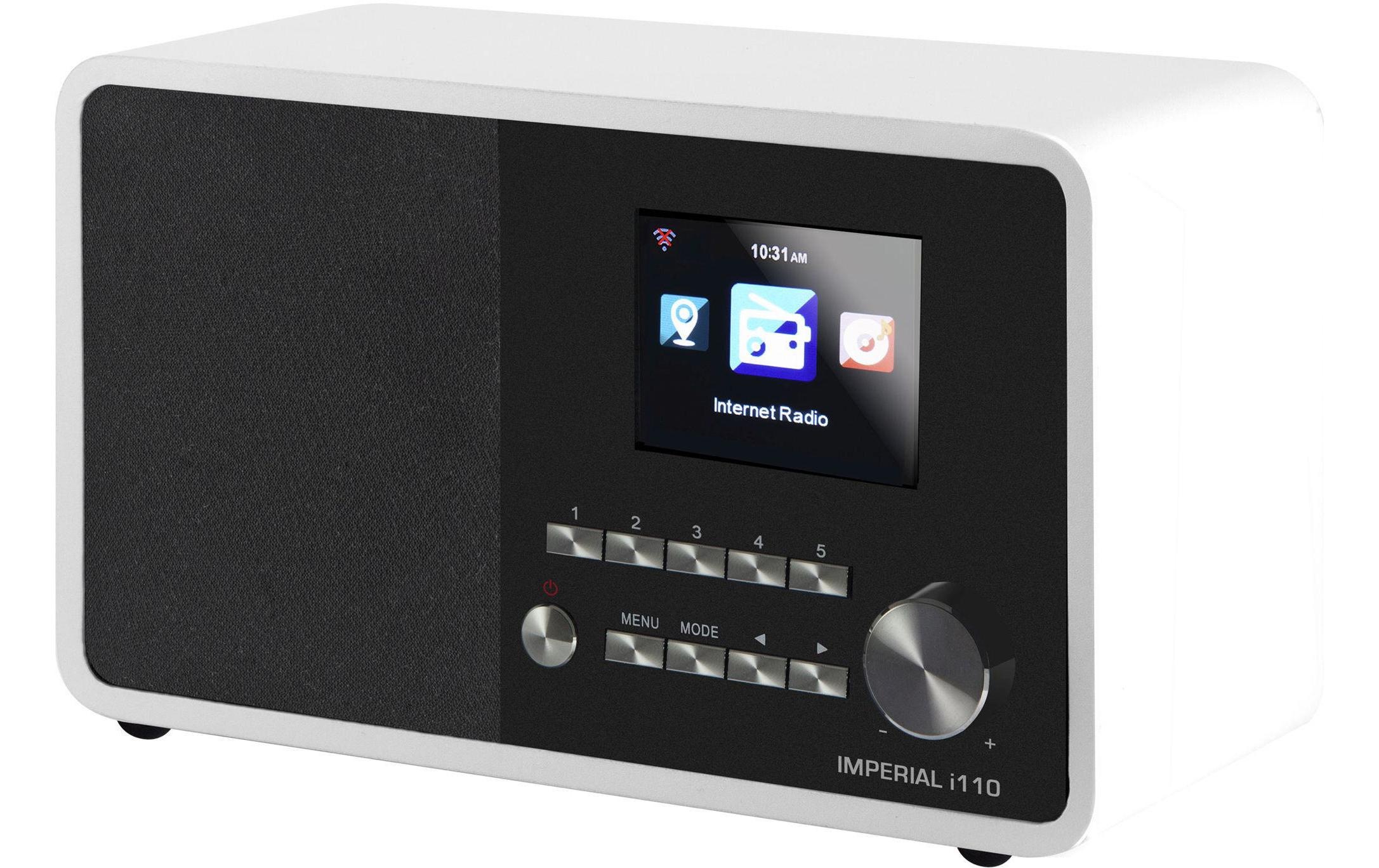 Image of IMPERIAL Internet-Radio "i110 Weiss" (WLAN Internetradio )