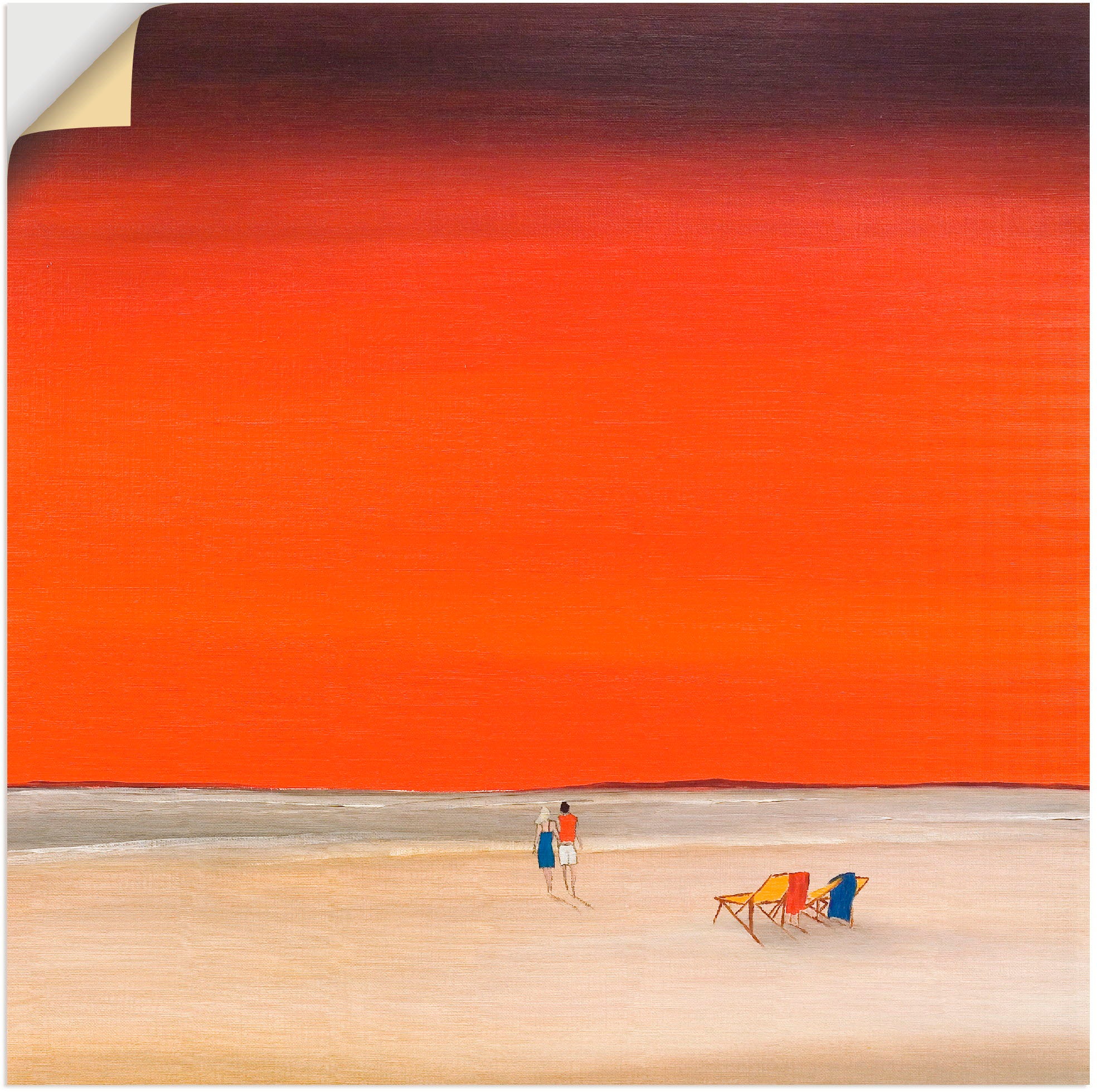 Image of Artland Wandbild »Gute Zeiten I«, Himmel, (1 St.), in vielen Grössen & Produktarten -Leinwandbild, Poster, Wandaufkleber / Wandtattoo auch für Badezimmer geeignet bei Ackermann Versand Schweiz