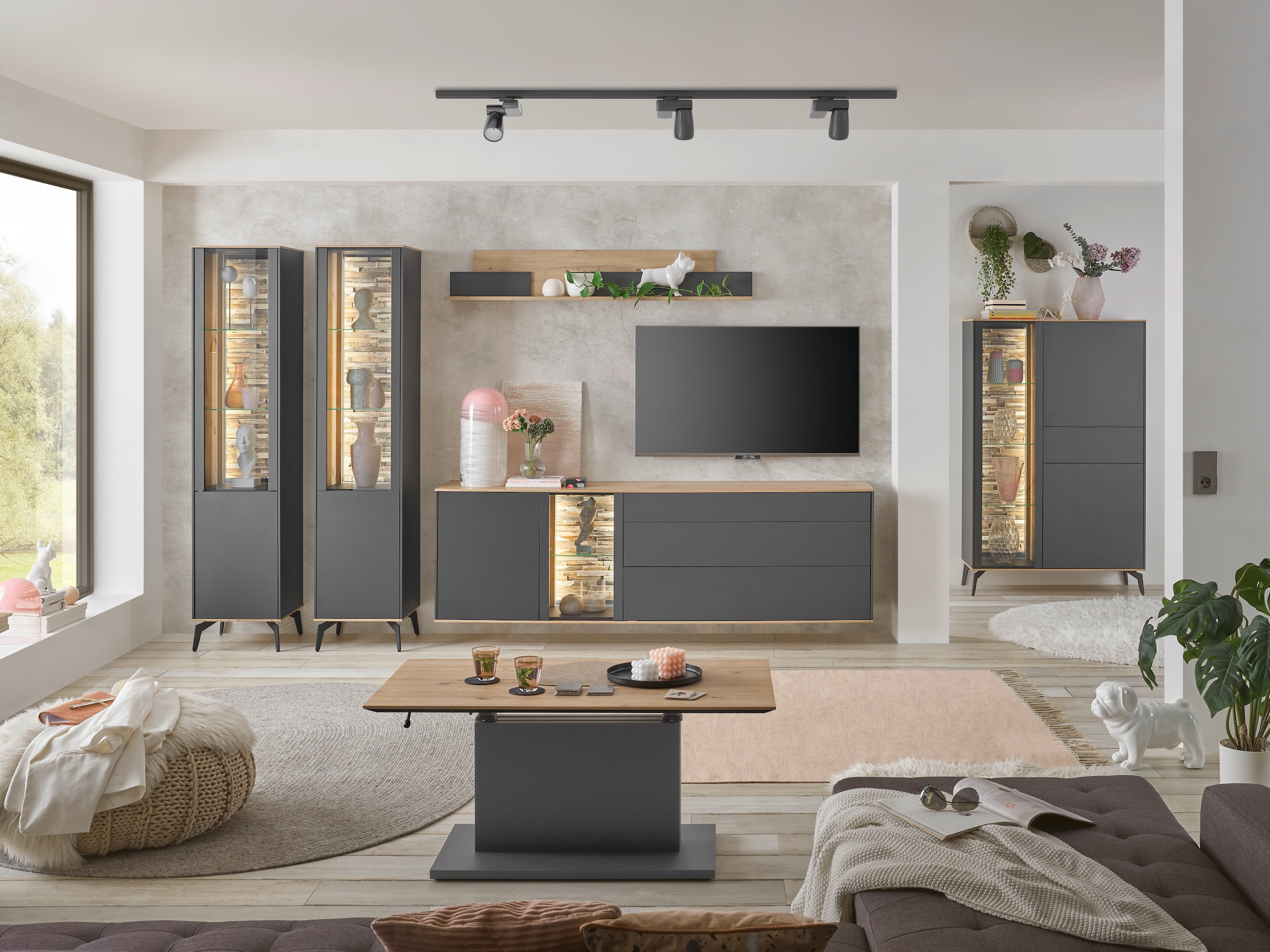 Mäusbacher Tableau mural »Faro« Faro Wandboard , Breite 150 cm, modernes Wandregal