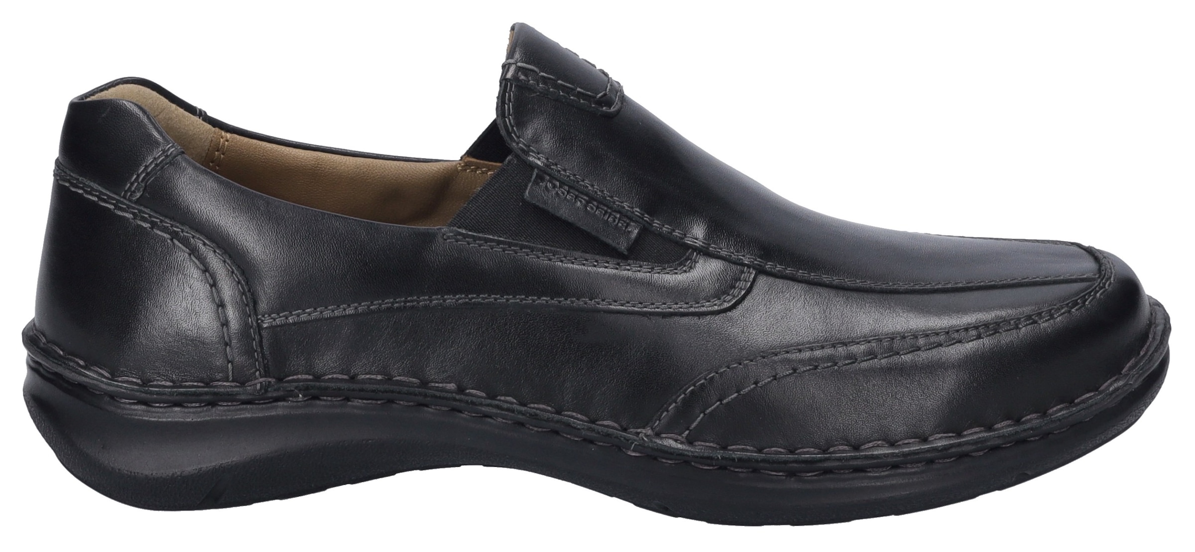 Josef Seibel Slipper »New Anvers 67«, Freizeitschuh, Halbschuh, Komfortschuh mit Wechselfussbett