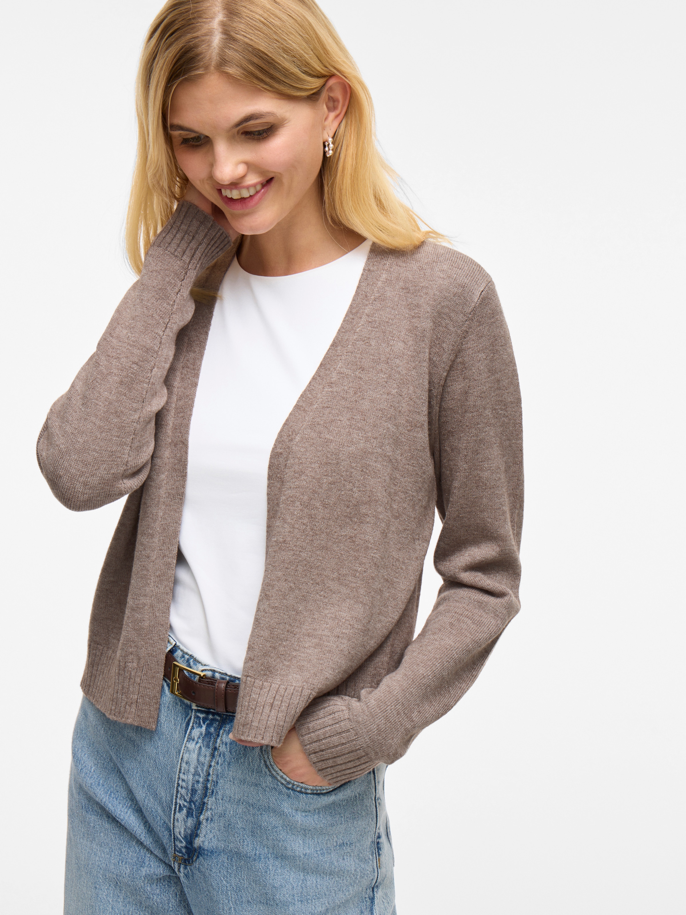 Vila Cardigan »VIRIL SHORT L/S KNIT CARDIGAN-NOOS«