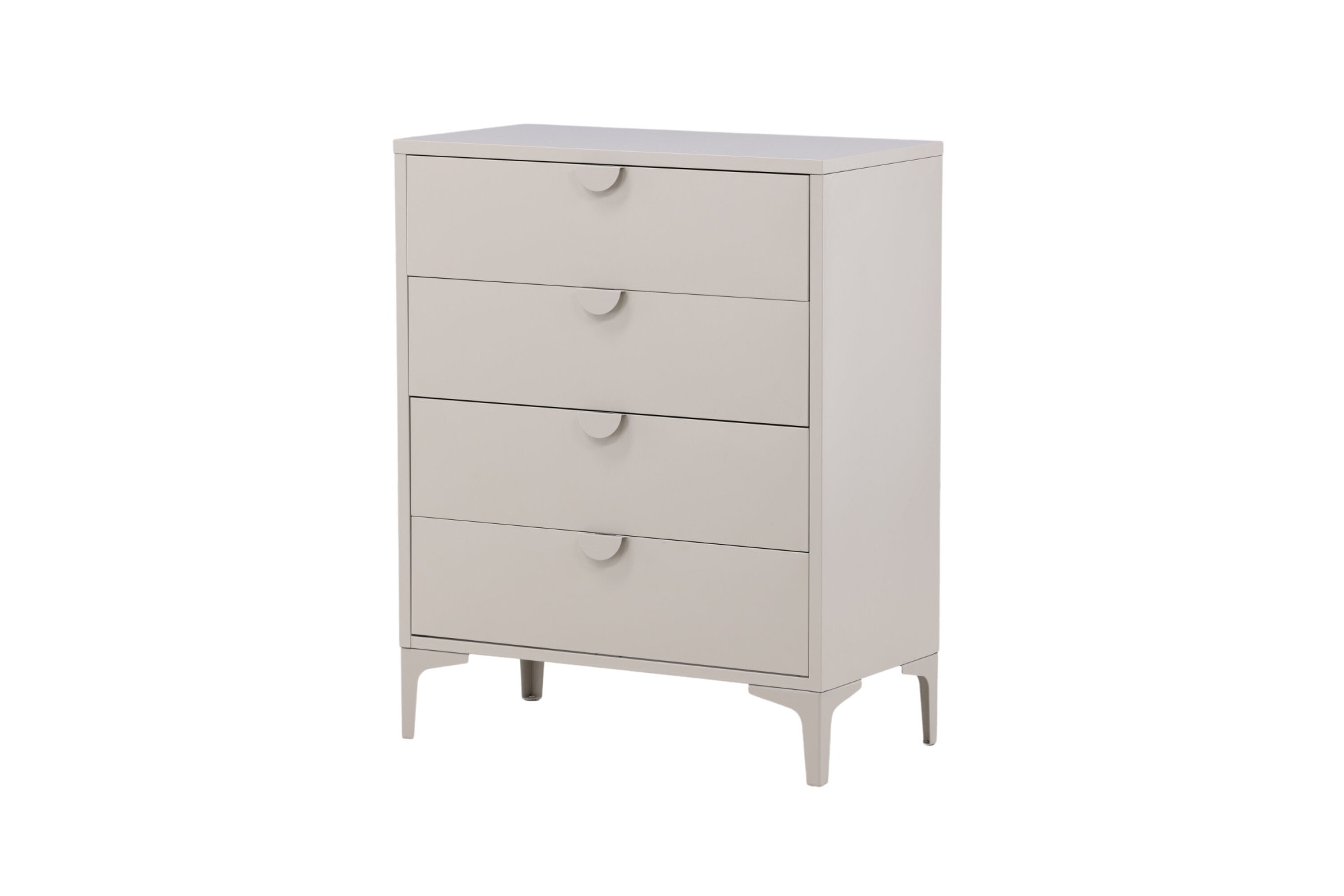 Venture Home Commode à tiroirs »Piring, hohe Kommode aus Stahl, 4 Schubladen, Höhe 98 cm« Commode à tiroirs, revêtement en poudre, haute, sophistiquée, moderne