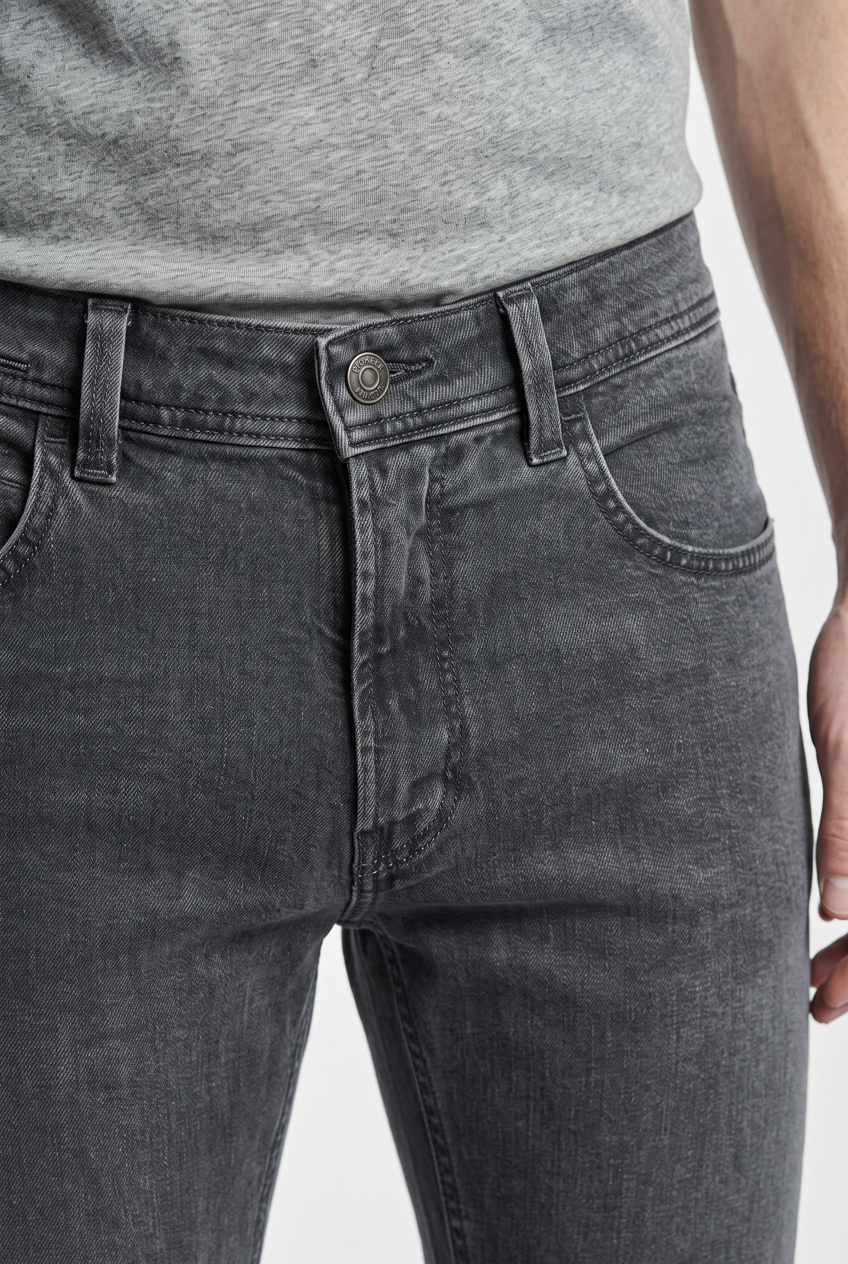 Pioneer Authentic Jeans Jeans droit »Rando« Coloured denim