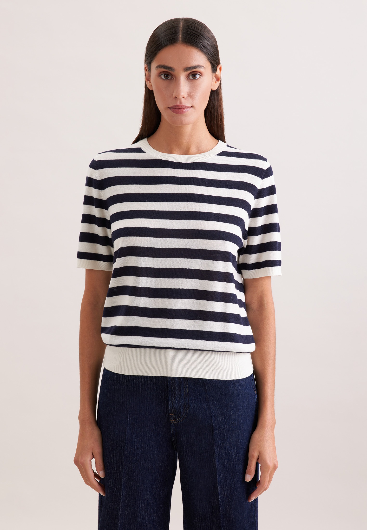 Image of seidensticker Strickpullover Sweater Gestreift
