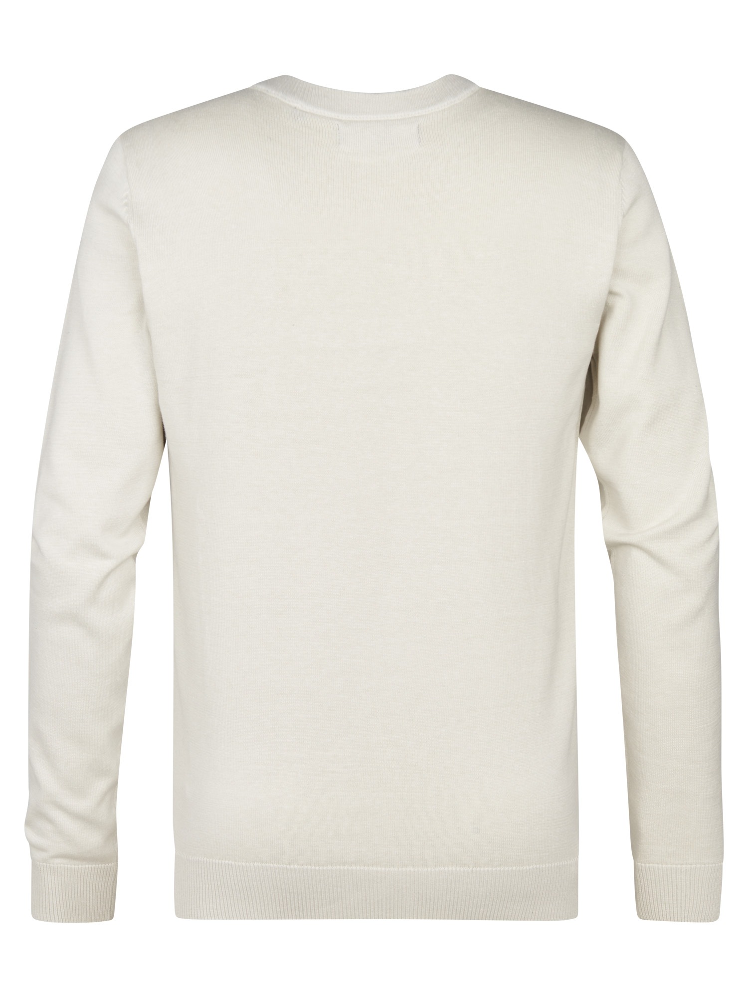 Petrol Industries V-Ausschnitt-Pullover »V-Neck Basi«, Materialmix mit Baumwollanteil