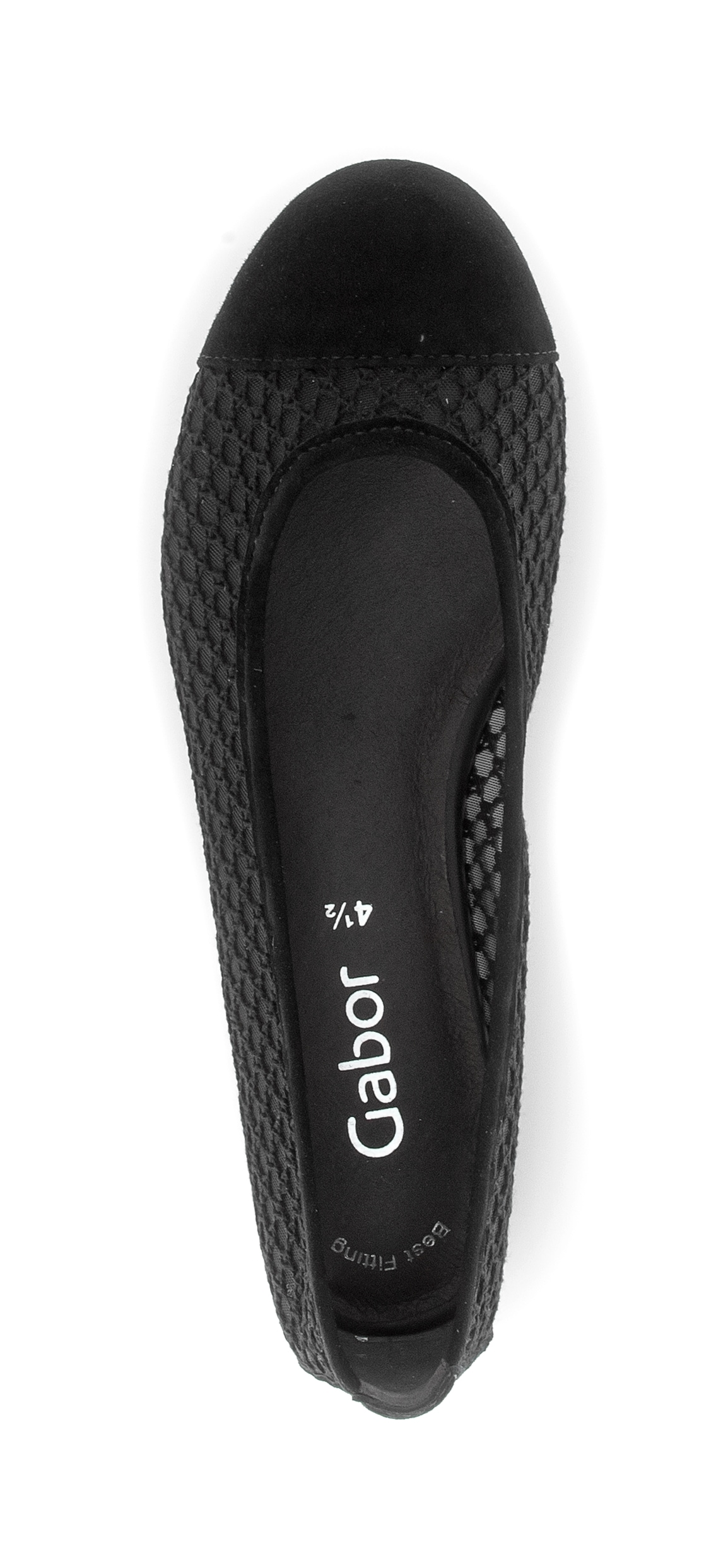 Gabor  Frühlingsschuh, Schlupfschuh in sommerlicher Häkeloptik