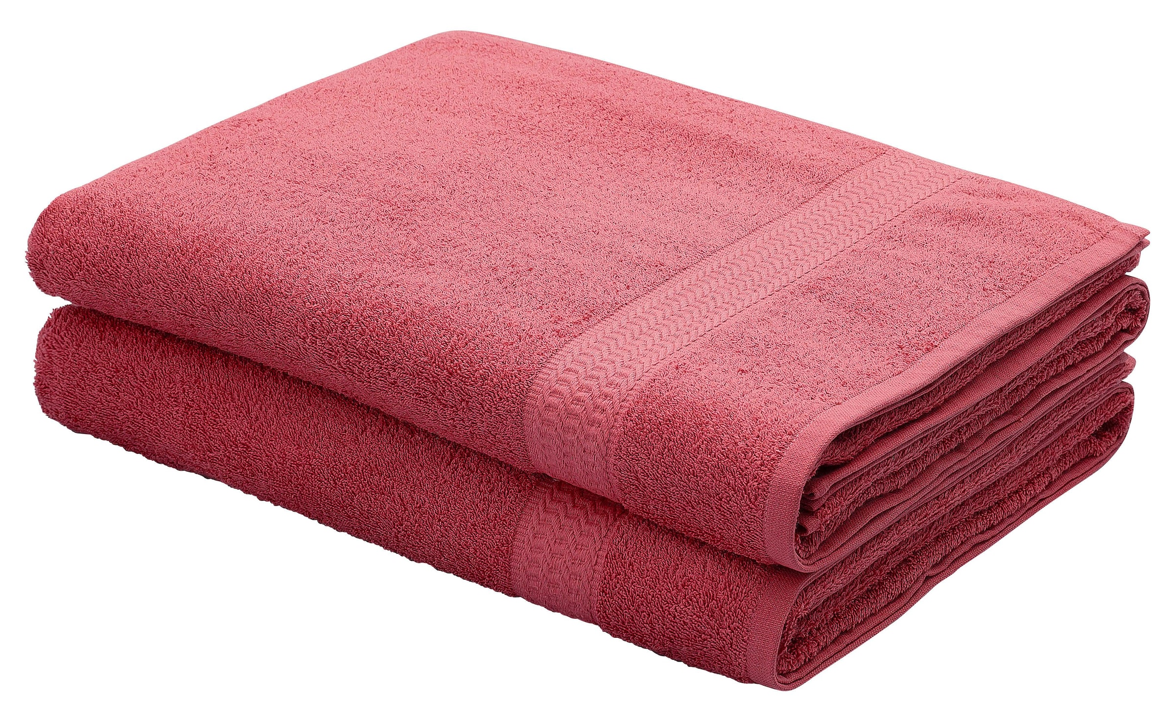 my home Strandtücher »Juna«, versandkostenfrei 100% Serie, Handtuch-Set, als auf Set Uni-Farben, St.), (2 Badetuch, und Baumwolle
