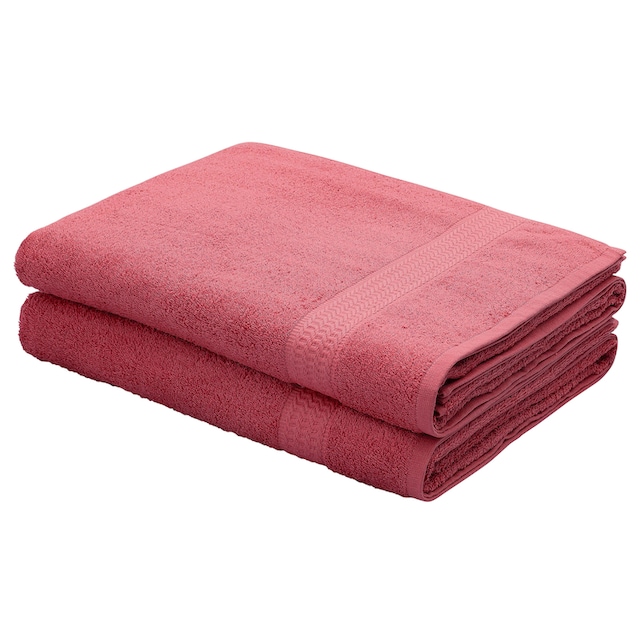 my home Strandtücher »Juna«, (2 St.), Badetuch, Set und als Serie, Handtuch-Set,  Uni-Farben, 100% Baumwolle versandkostenfrei auf