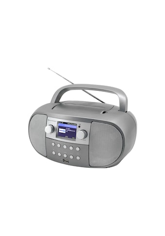 CD-Radiorecorder »SCD7600«, (Bluetooth Digitalradio (DAB+)-FM-Tuner-Internetradio)