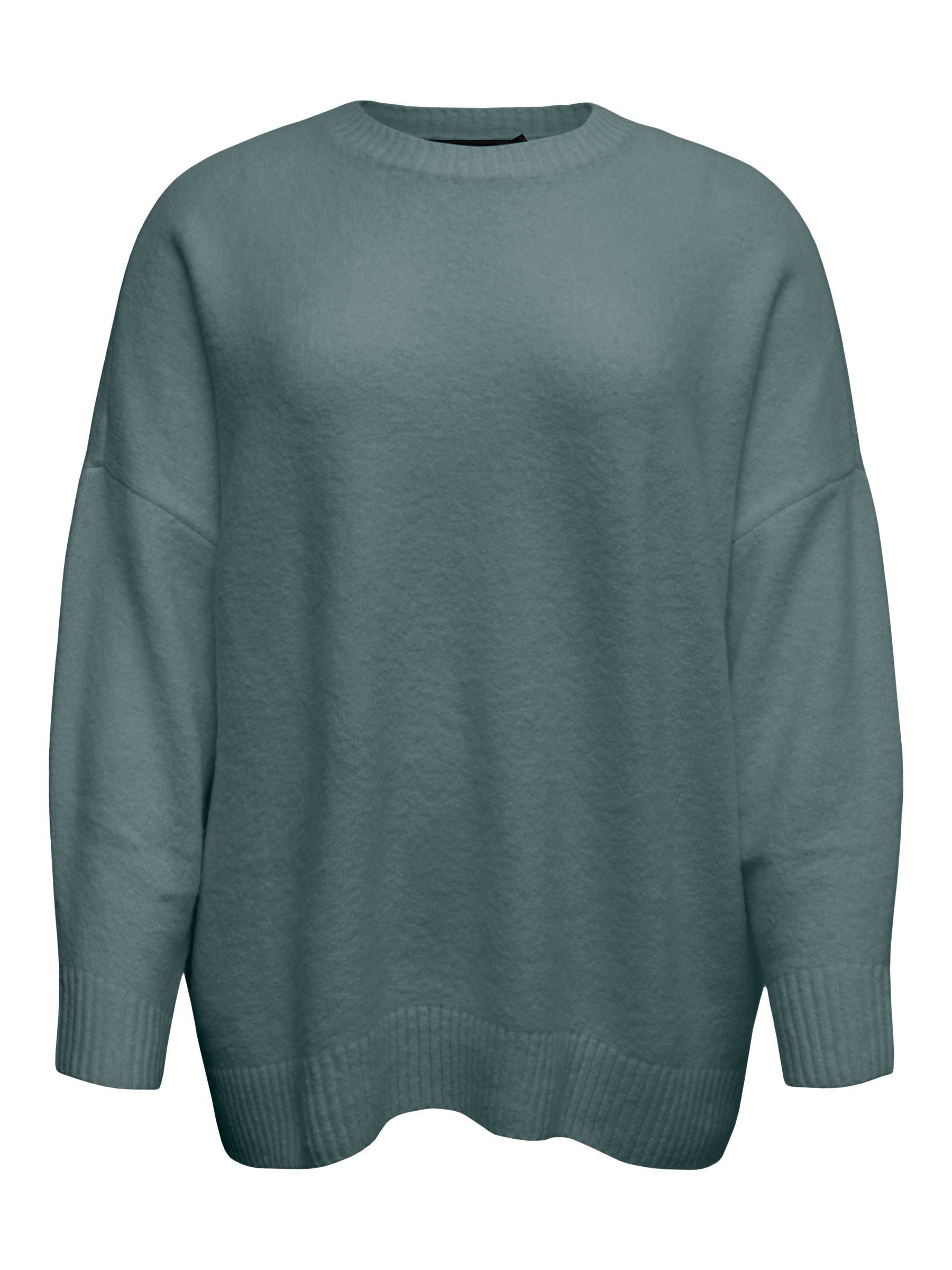 Vero Moda Curve Pull en tricot »VMCBOOM LS O-NECK PULLOVER GA NOOS CUR«