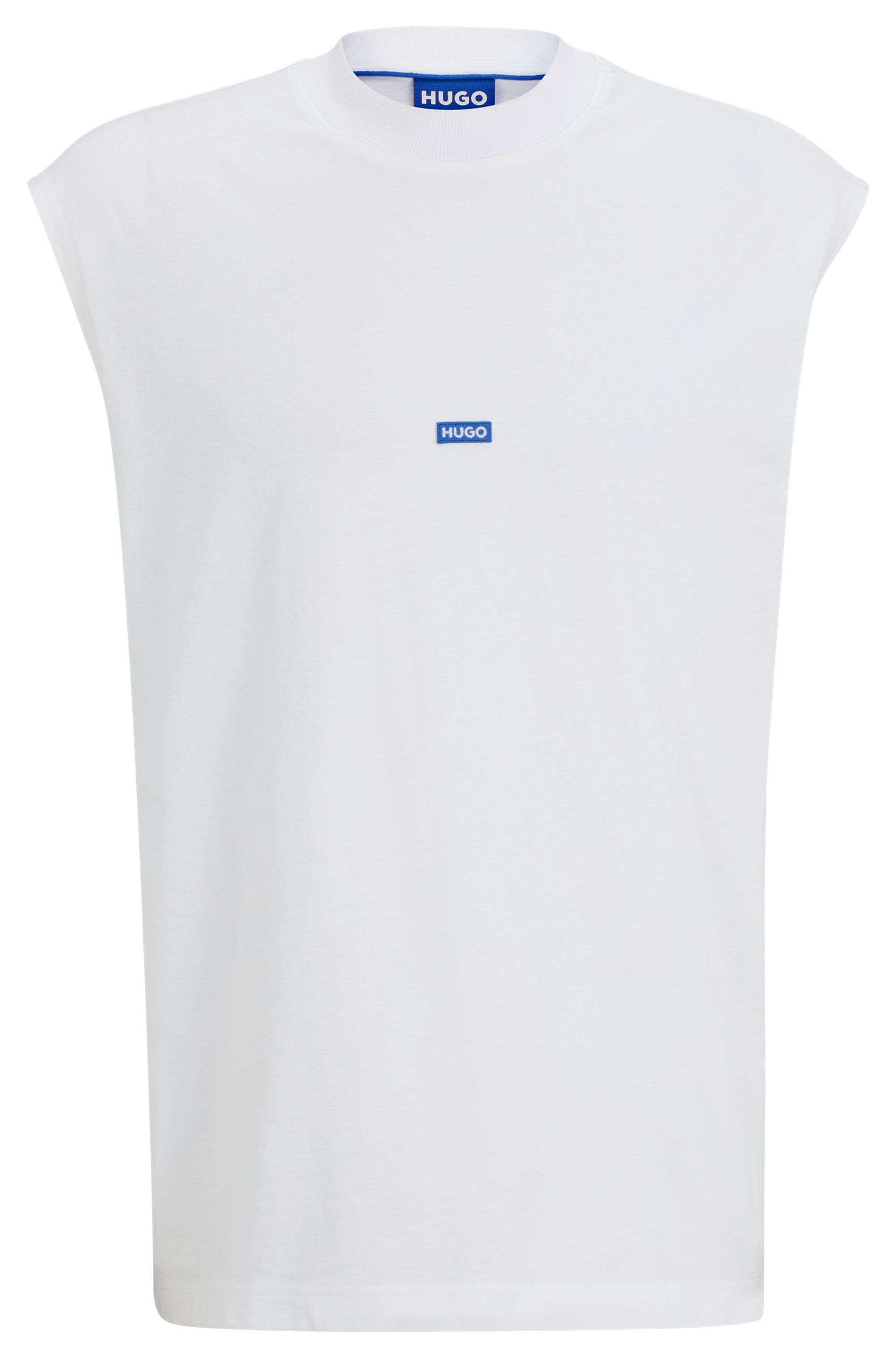 HUGO Blue T-Shirt »Navertz« mit Hugo-Label