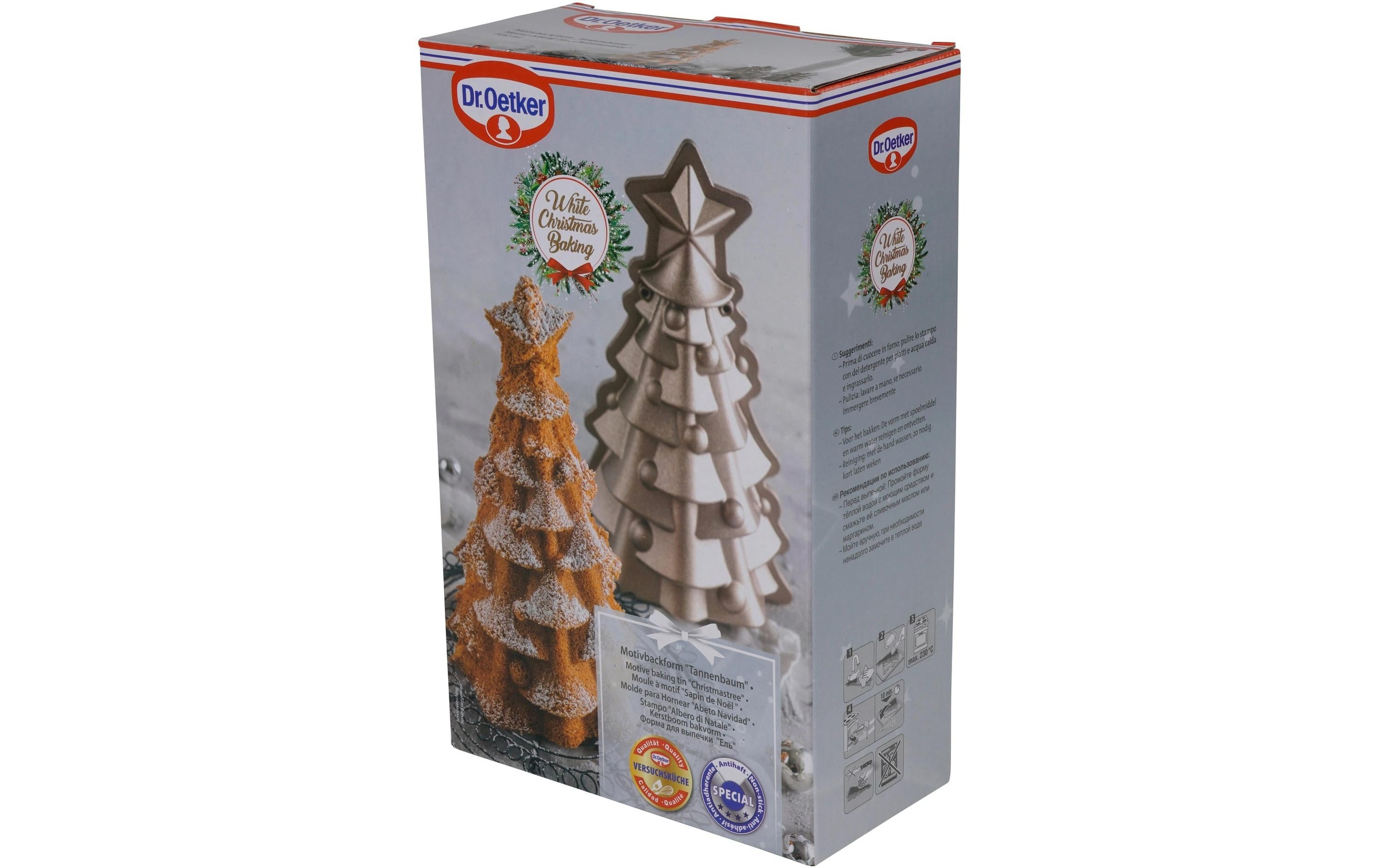 Image of Dr. Oetker Backform "White Christmas Baking Tannenbaum Motivbackform"