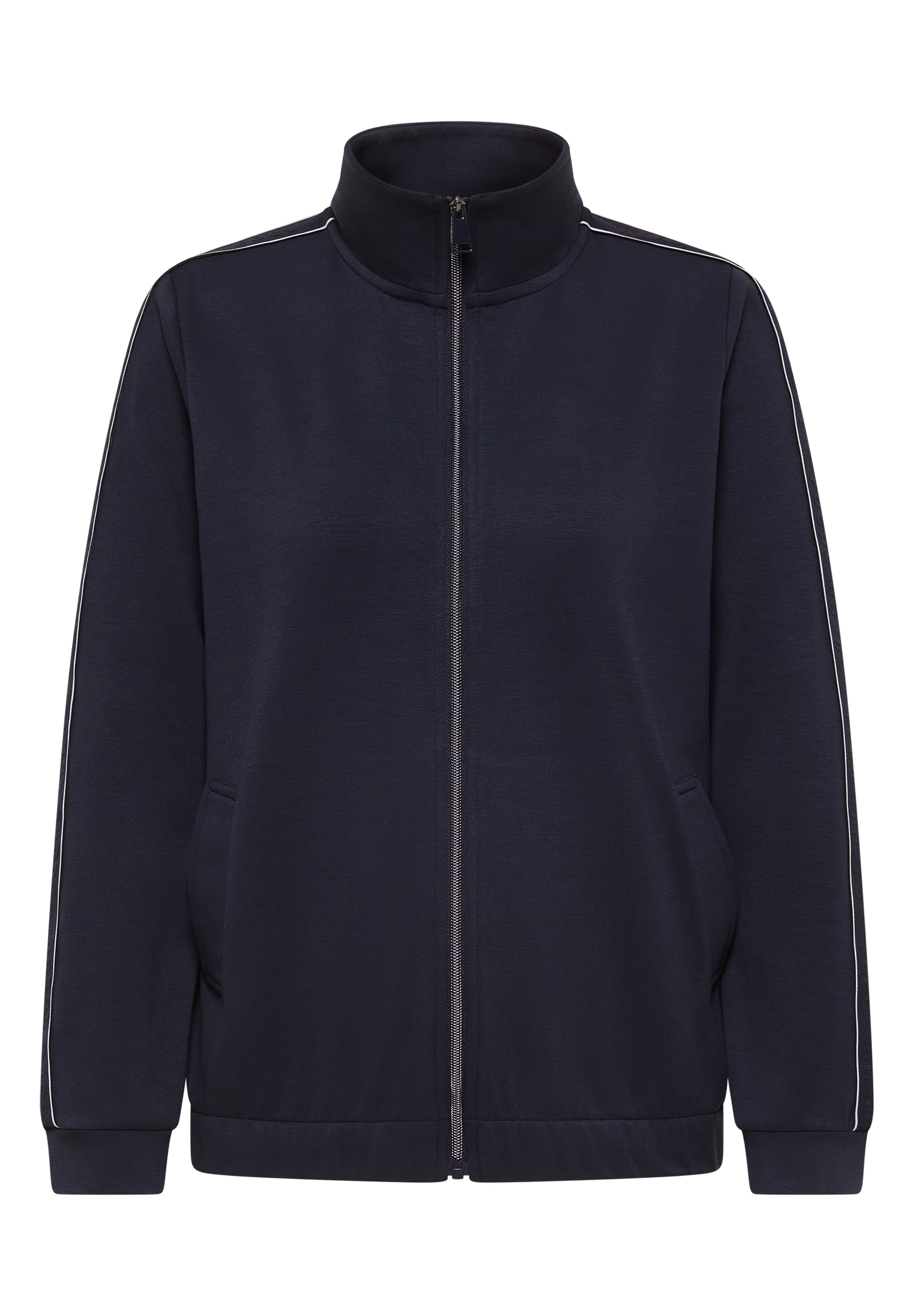 Cecil Veste sweat Langarm mit Tape-Details und Bündchen