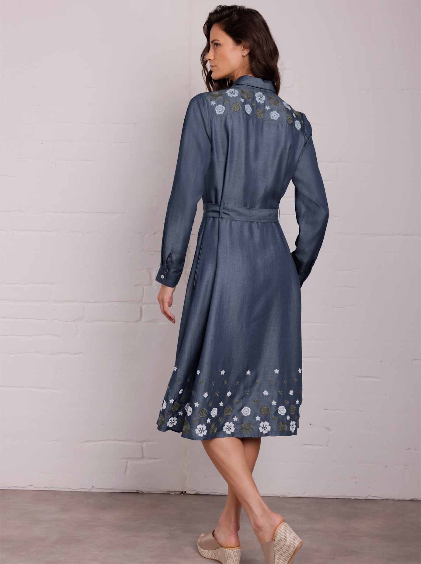 CREATION L PREMIUM Robe chemisier »Lyocell-Kleid«