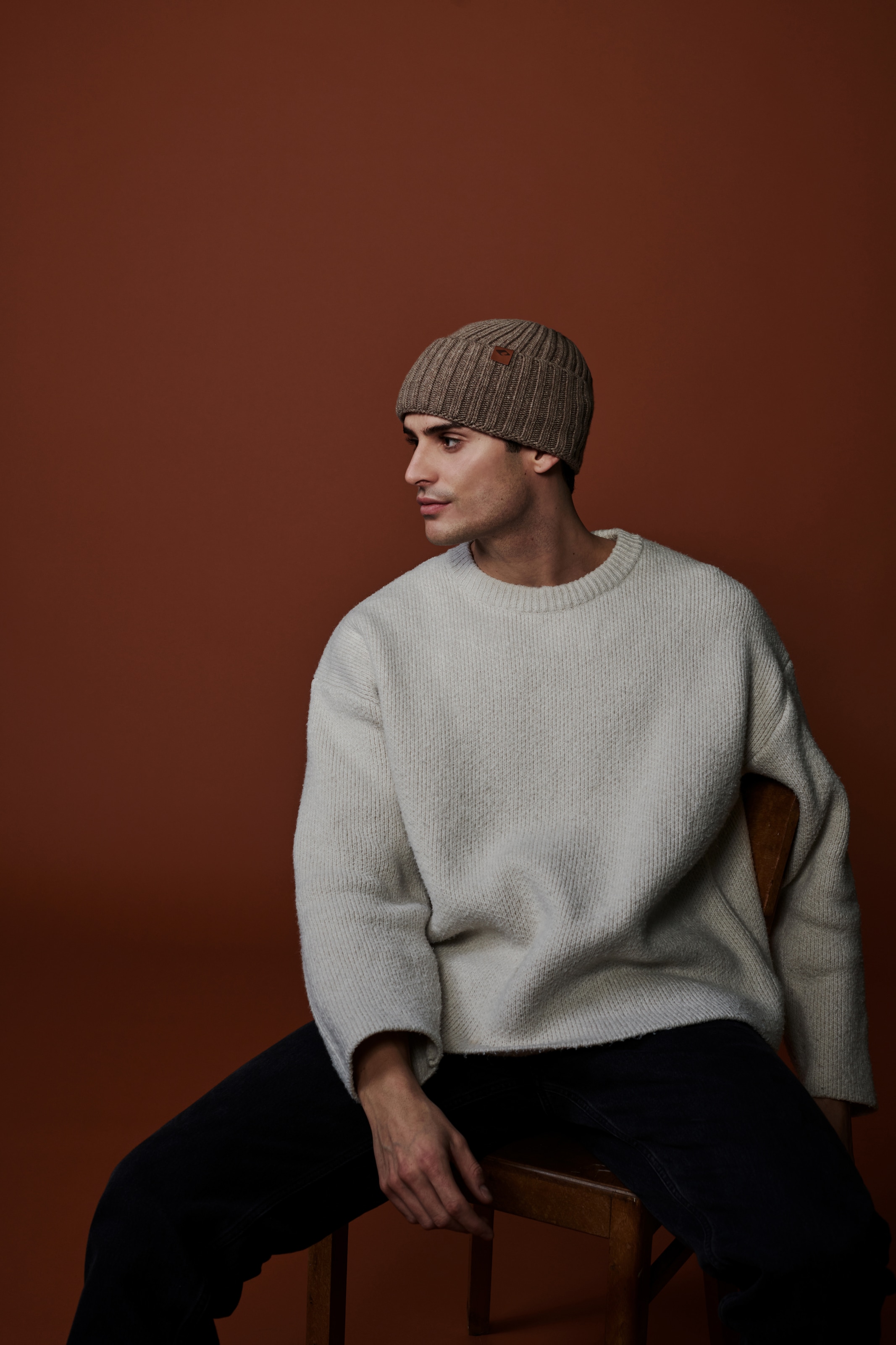 chillouts Bonnet tricoté »Darian Hat« mit extra hohem Umschlag