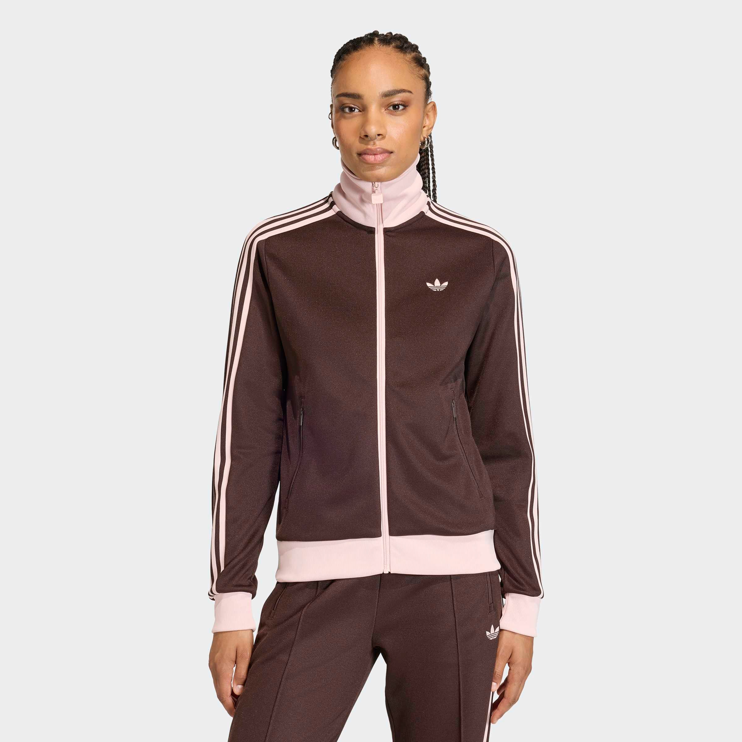 adidas Originals Trainingsjacke »CLASSIC TT« für Erwachsene, mit Reissverschluss, aus Baumwolle, reguläre Passform
