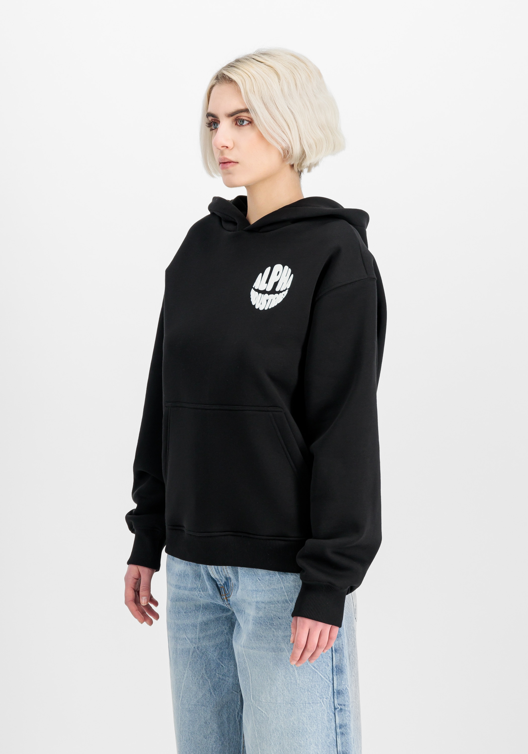Image of Alpha Industries Hoodie "Logo Hoodie Backprint W"