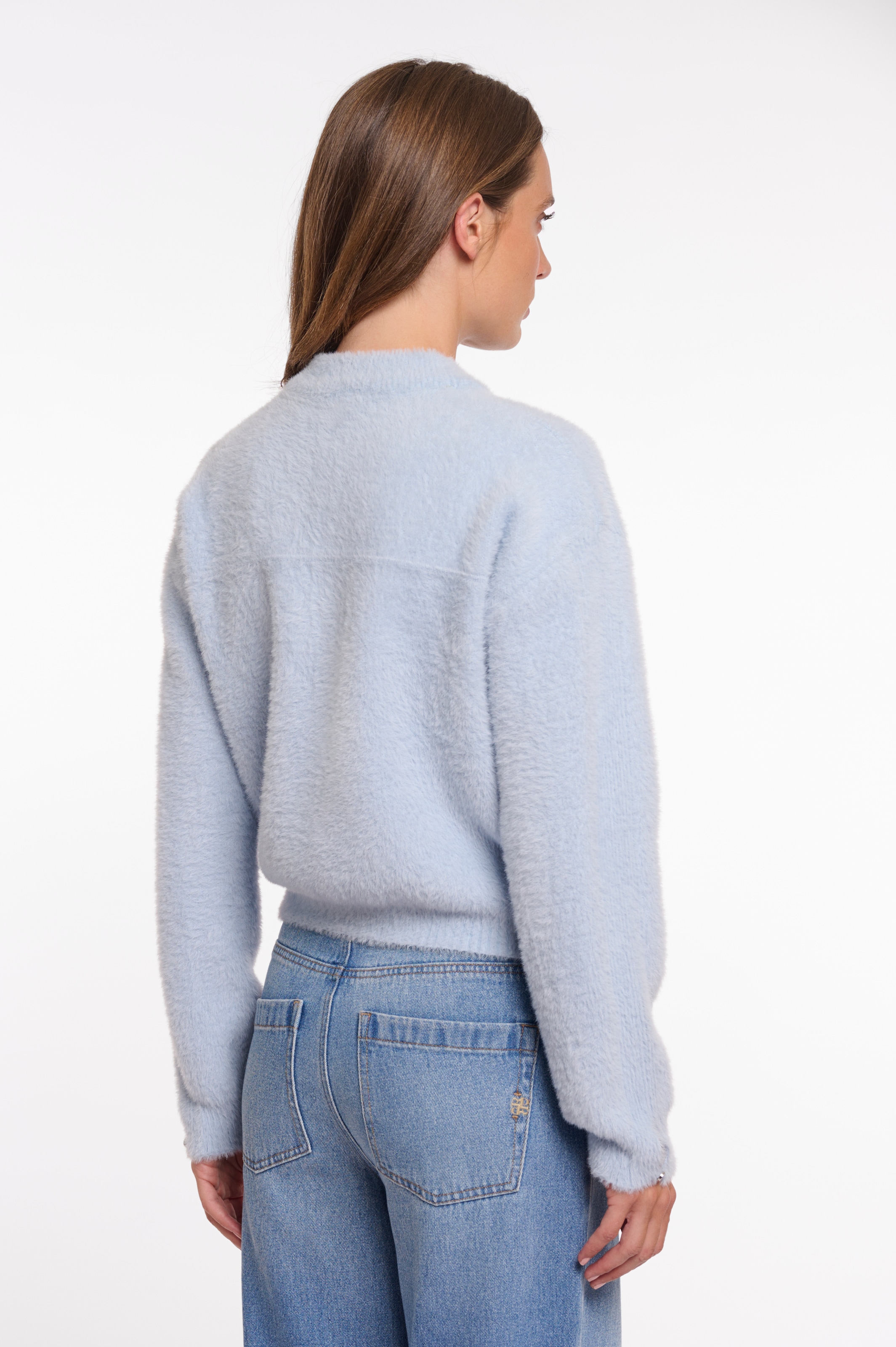 Rino & Pelle Veste en tricot »BENTO« veste en laine avec toucher extra doux et fermeture éclair