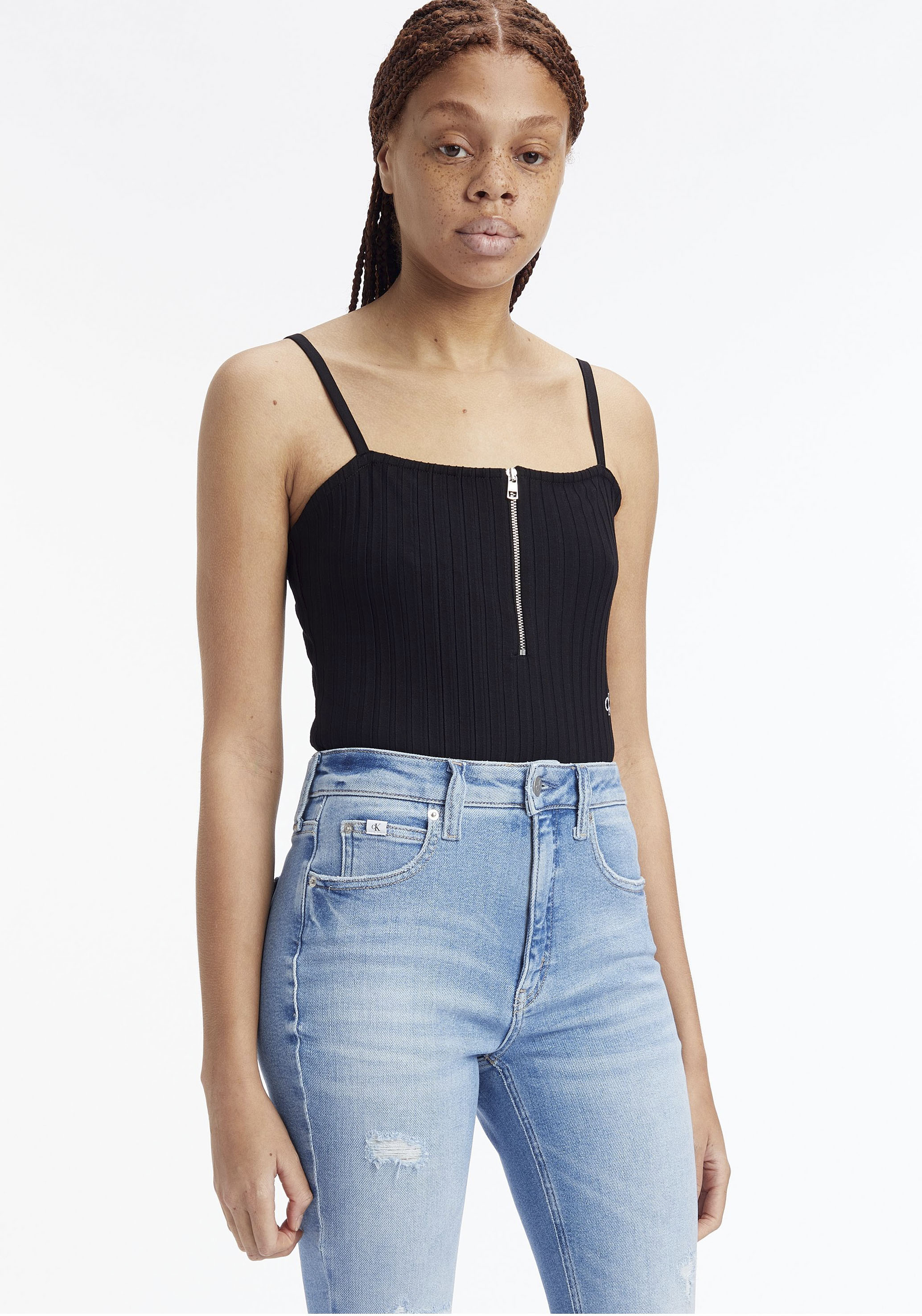 Calvin Klein Jeans Body, mit halblangem Reissverschluss-Calvin Klein 1