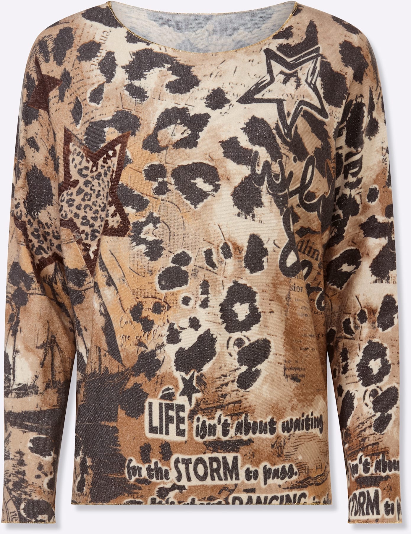 heine Pull en tricot »Druck-Pullover«